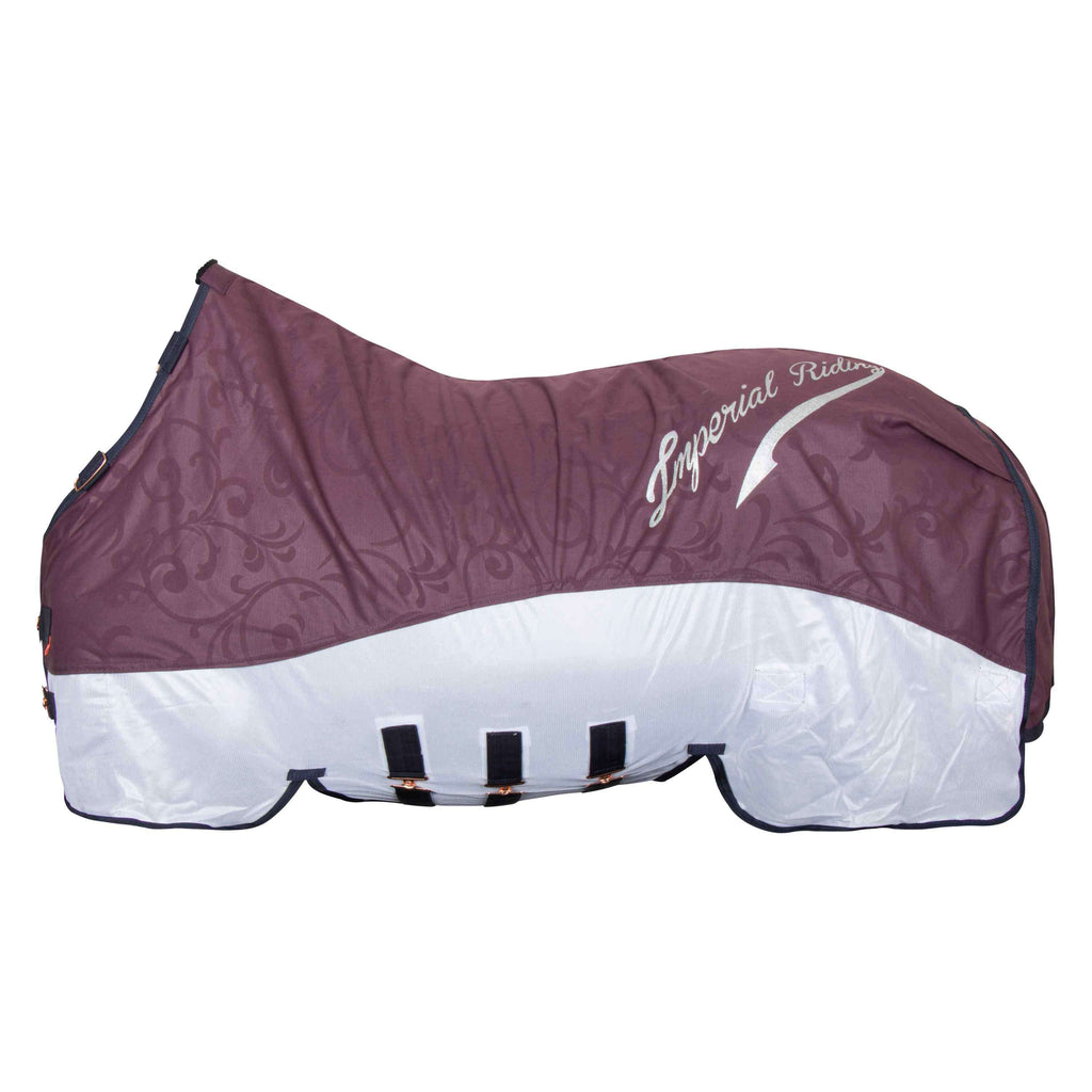 Imperial Riding Moustiquaire et Couverture de Protection Contre la Pluie IRHSuper-Dry Bordeaux