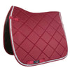 HKM Tapis de Selle Romy Dressage Vin rouge