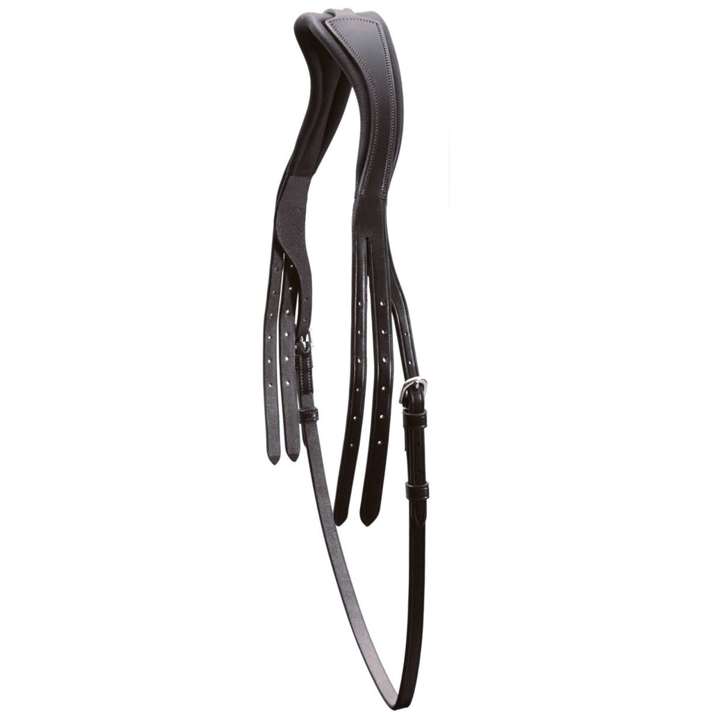 Schockemöhle Pièce de Tête Select avec Sous-Gorge Noir/Argent