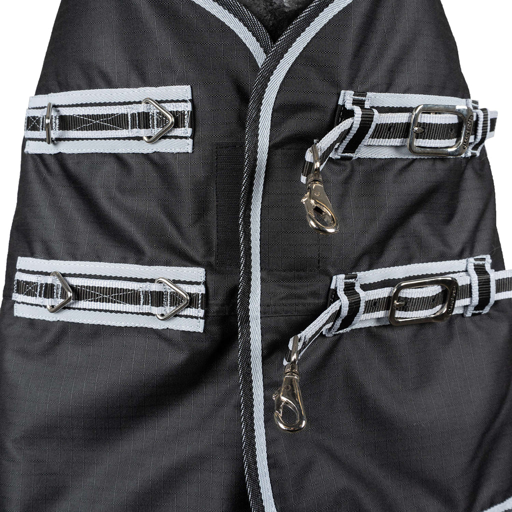 Harry's Horse Couverture Imperméable Thor 0g Fleece Lining Noir