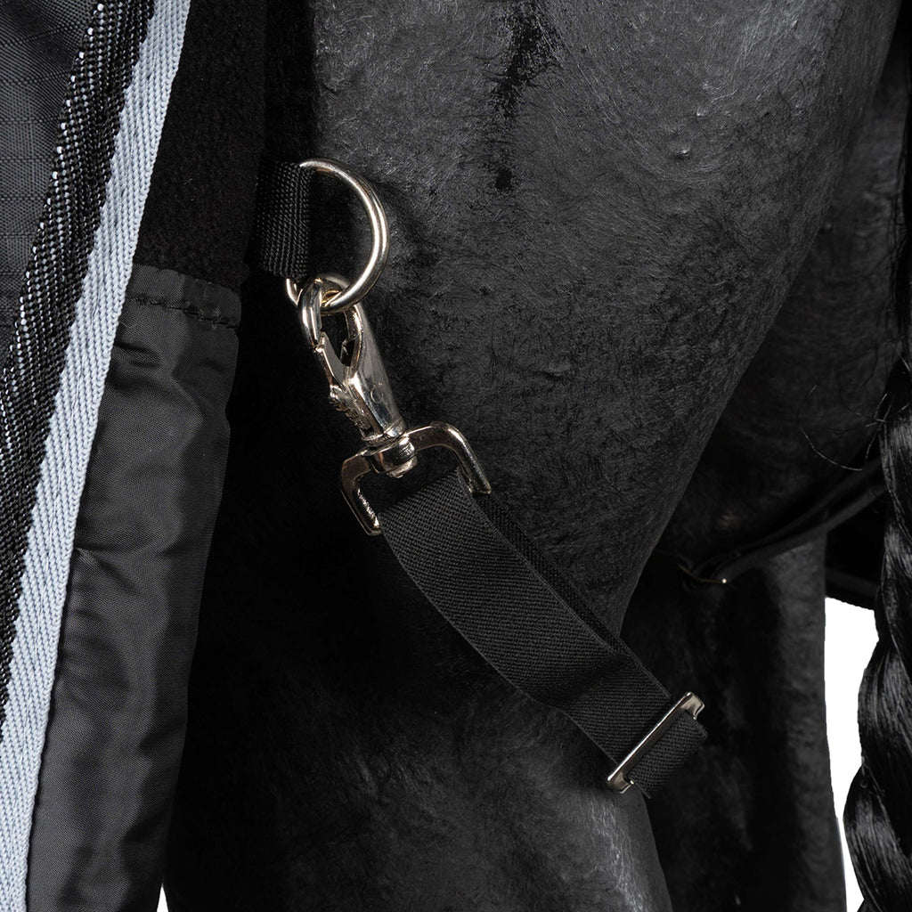 Harry's Horse Couverture Imperméable Thor 0g Fleece Lining Noir