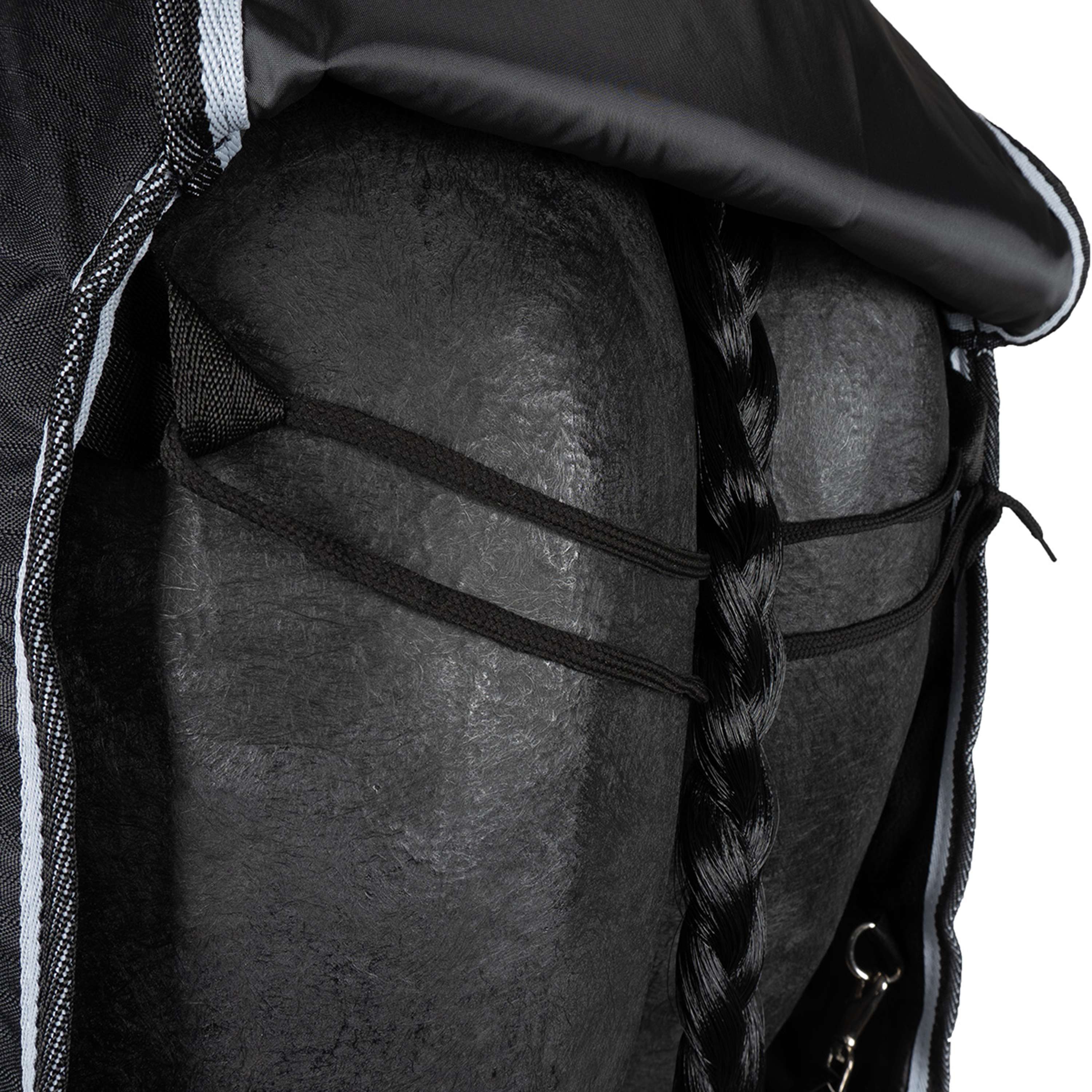 Harry's Horse Couverture Imperméable Thor 0g Fleece Lining Noir