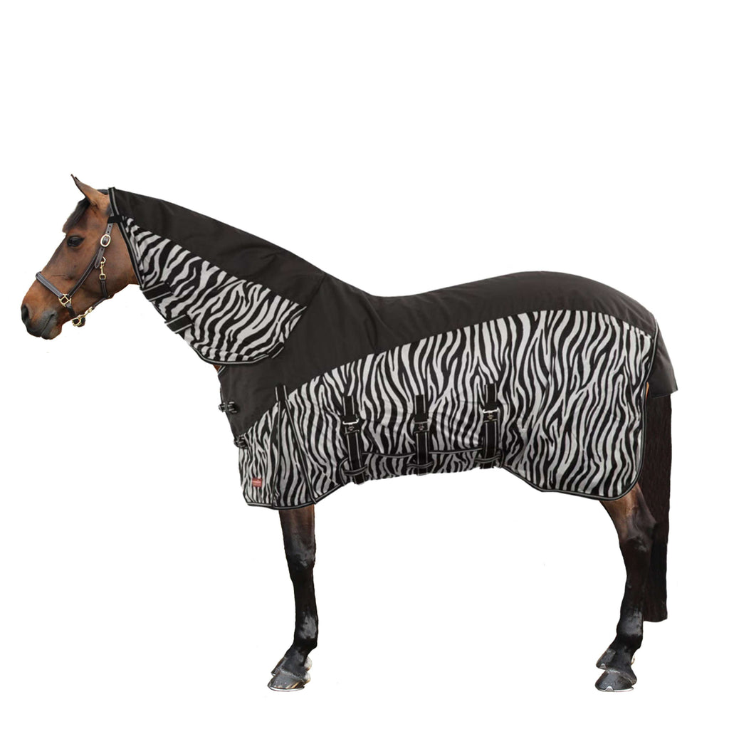 Premiere Couverture d'Été 3 in 1 Couvre-cou Fixé Rabat Ventral 0g Zebra