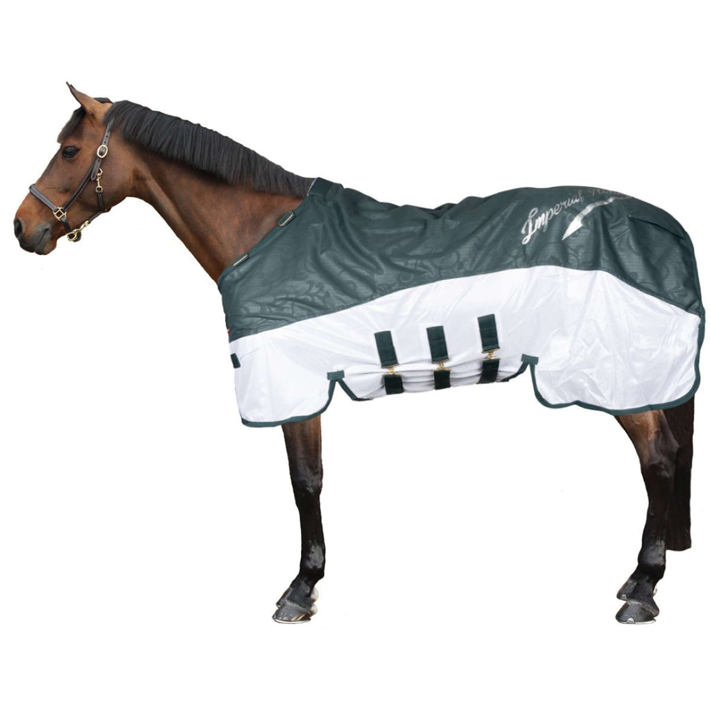 Imperial Riding Moustiquaire et Couverture de Protection Contre la Pluie IRHSuper-Dry Forest Green