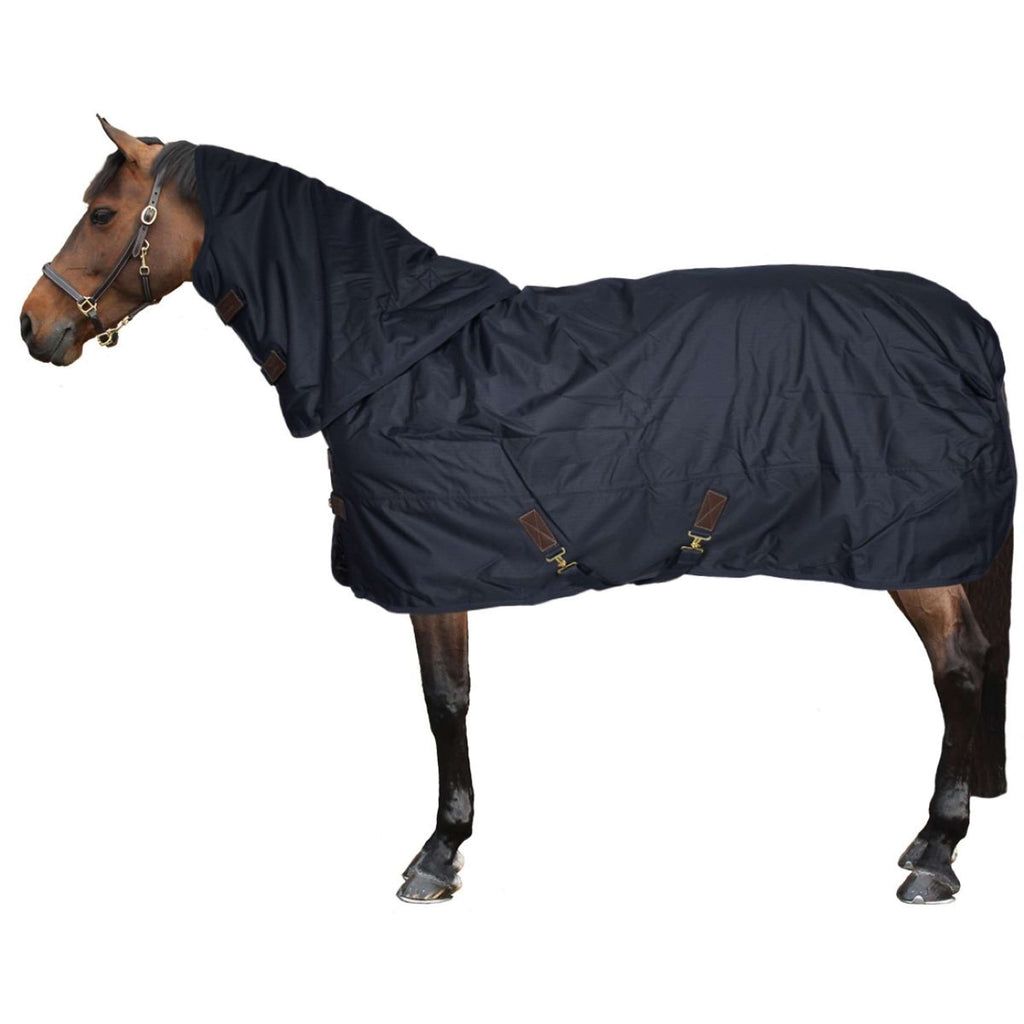 Kentucky Turnout Rug All Weather Quick Dry Fleece with Neck 0g  Marin