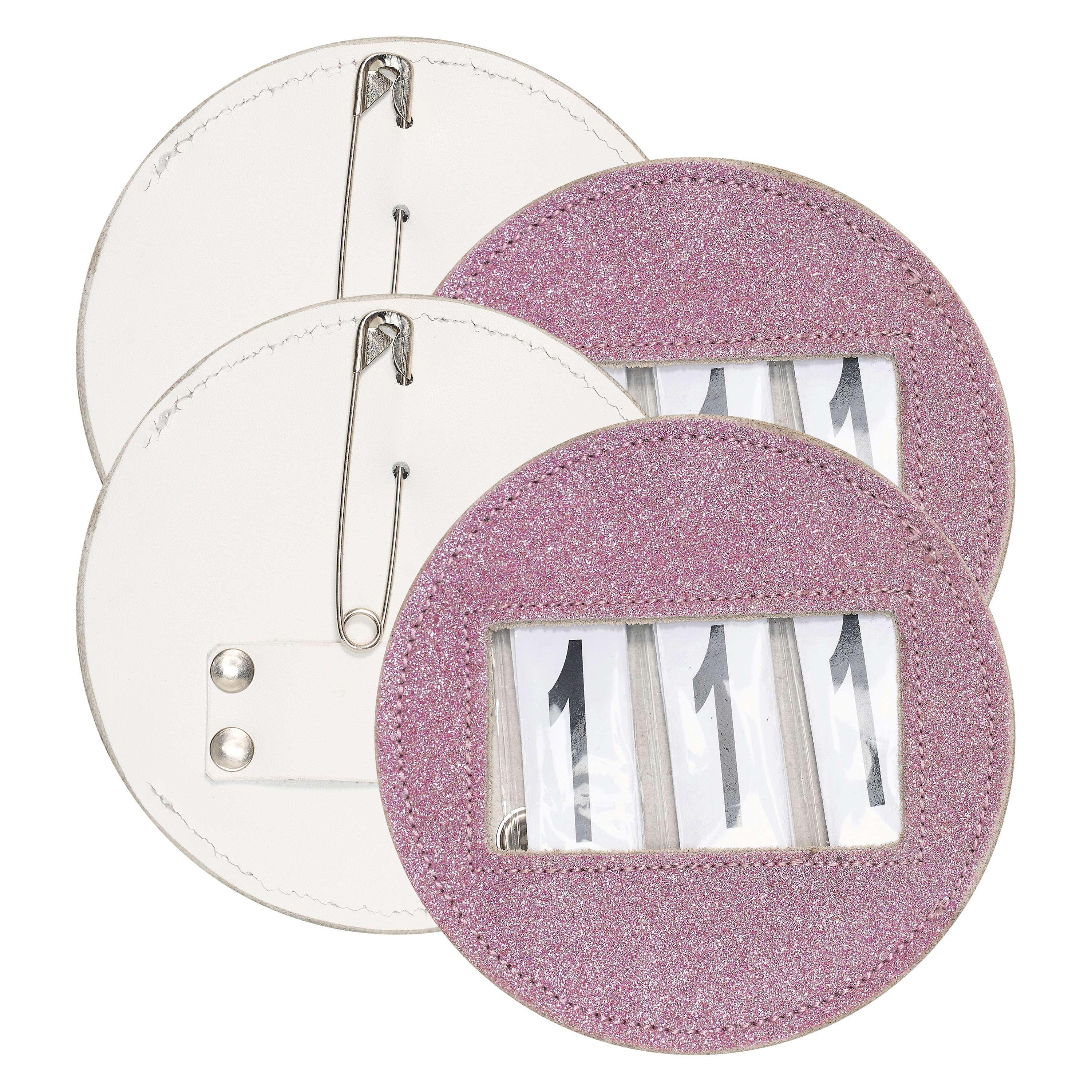 Imperial Riding Numéros de Concours IRHGlitter Round Rose