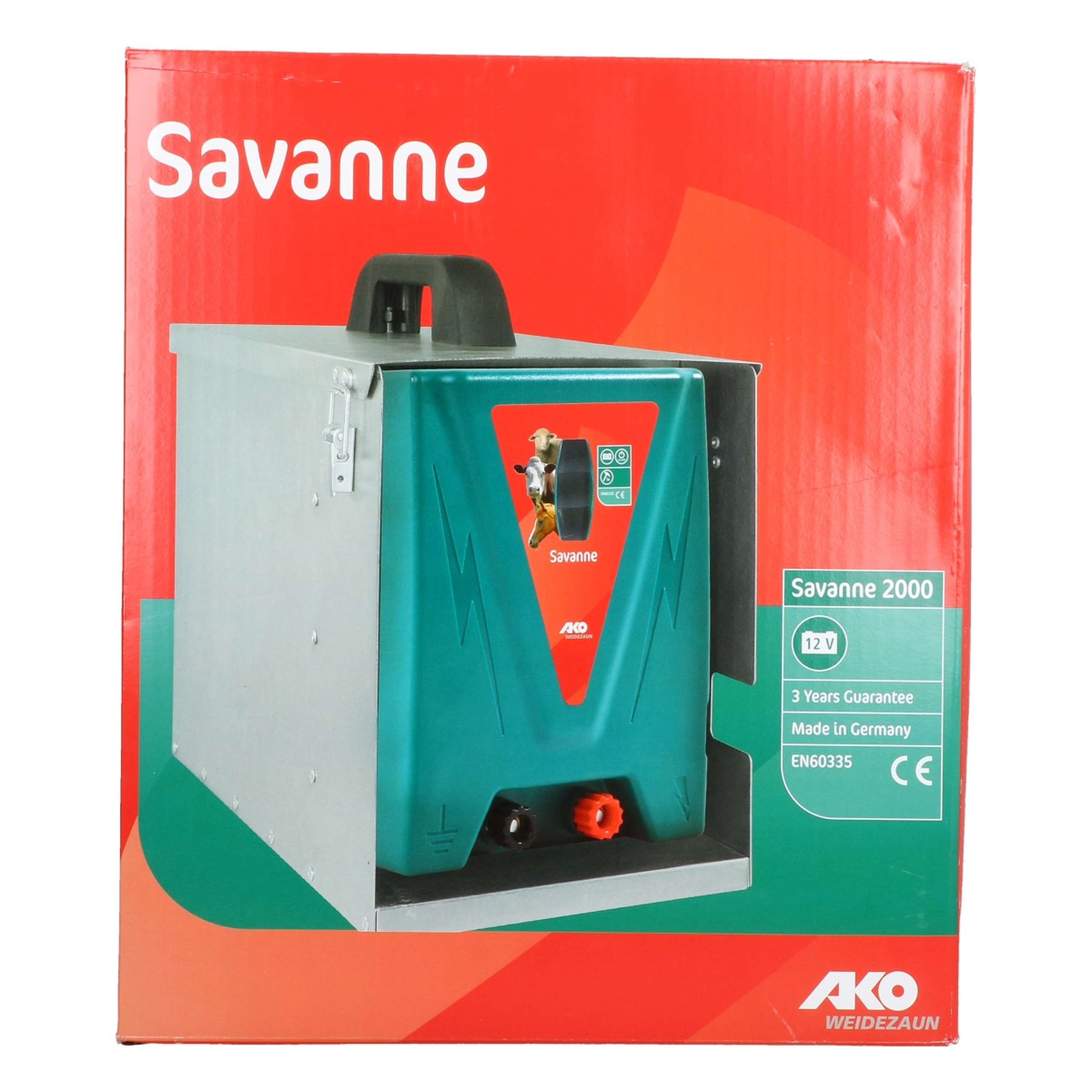 Ako Appareil à Batterie Savanne 2000 1,9 Joule avec boîtier métallique