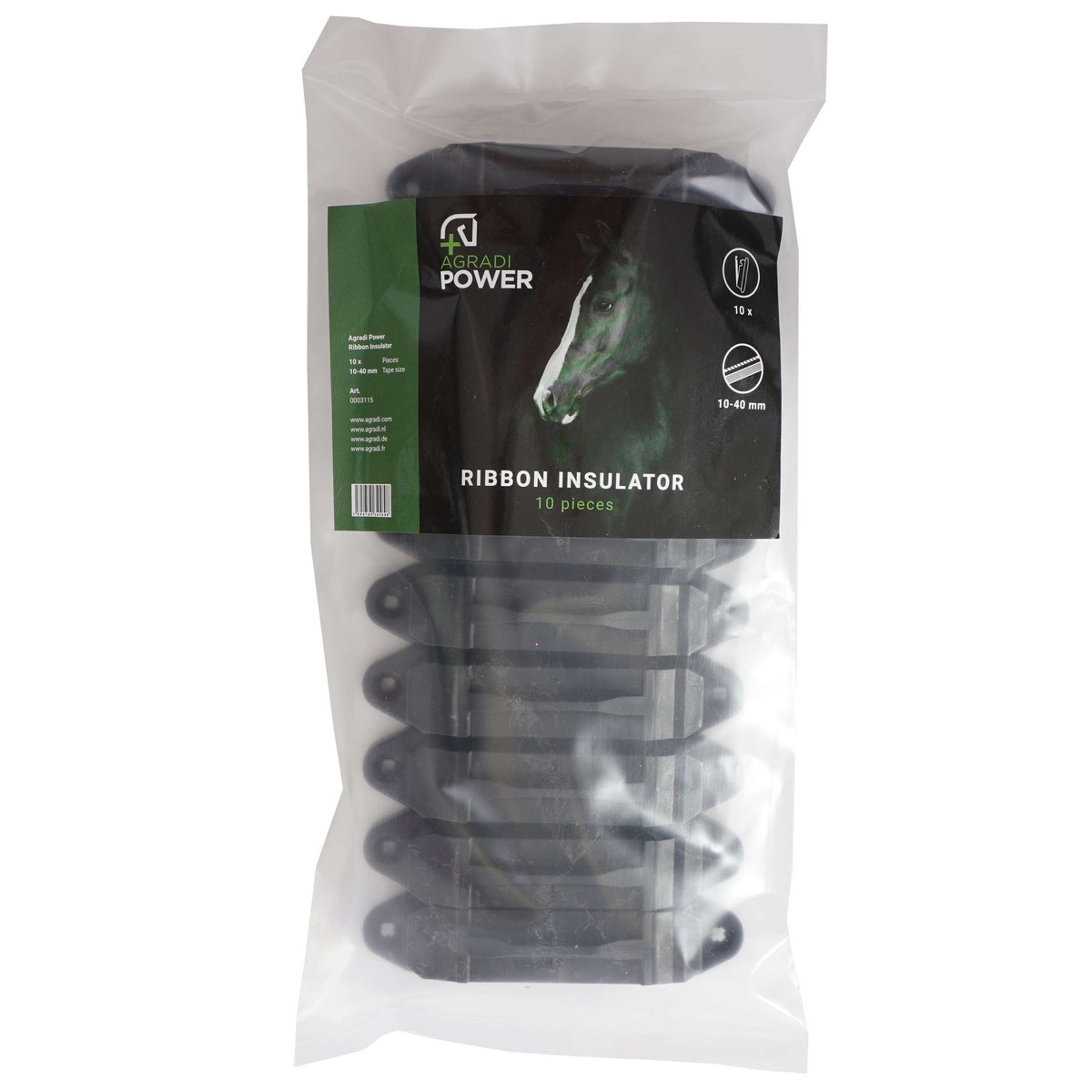 Agradi Power Isolateur Pince à Ruban Profi 10 Pièces