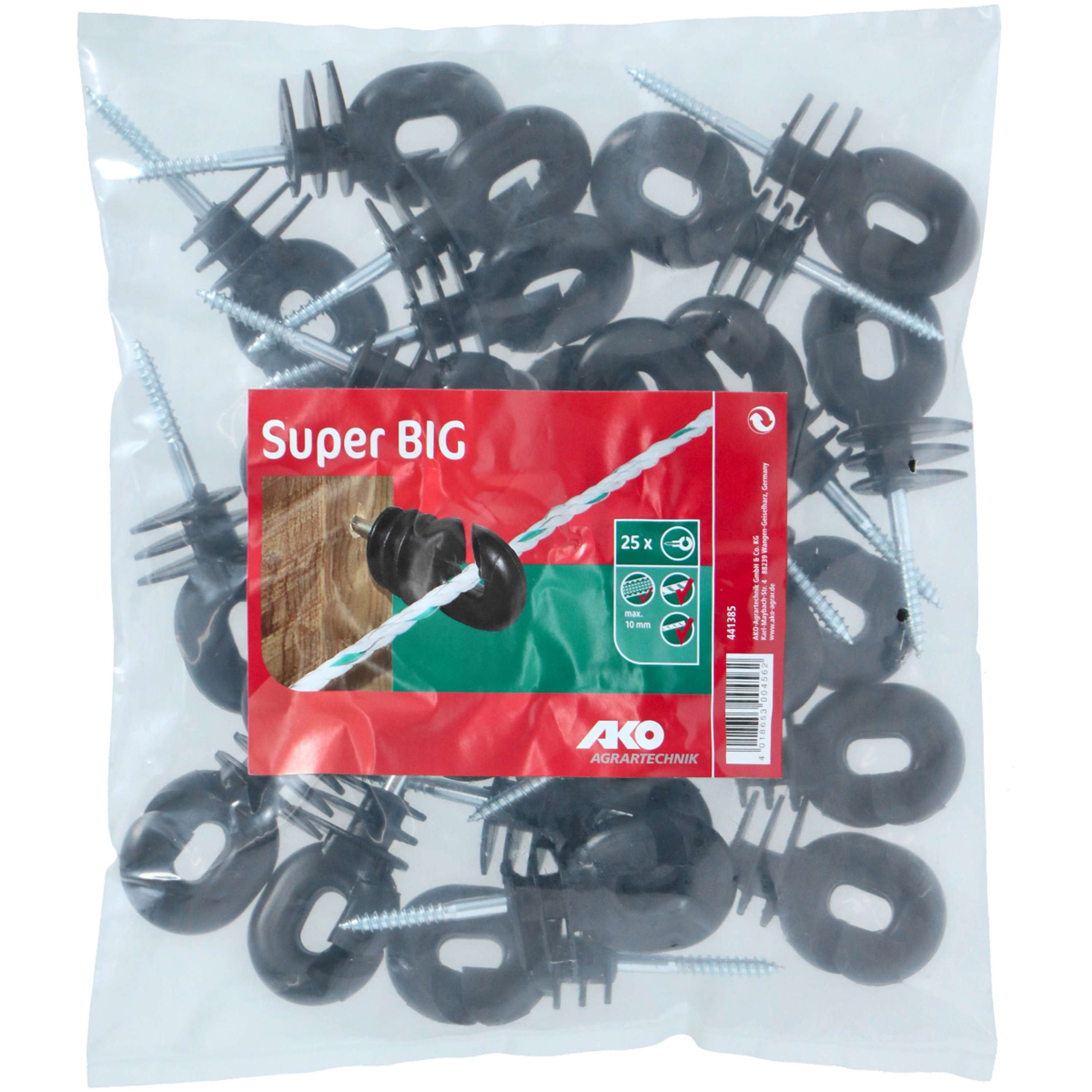 Ako Isolateur Anneau Super Big 25 Pièces