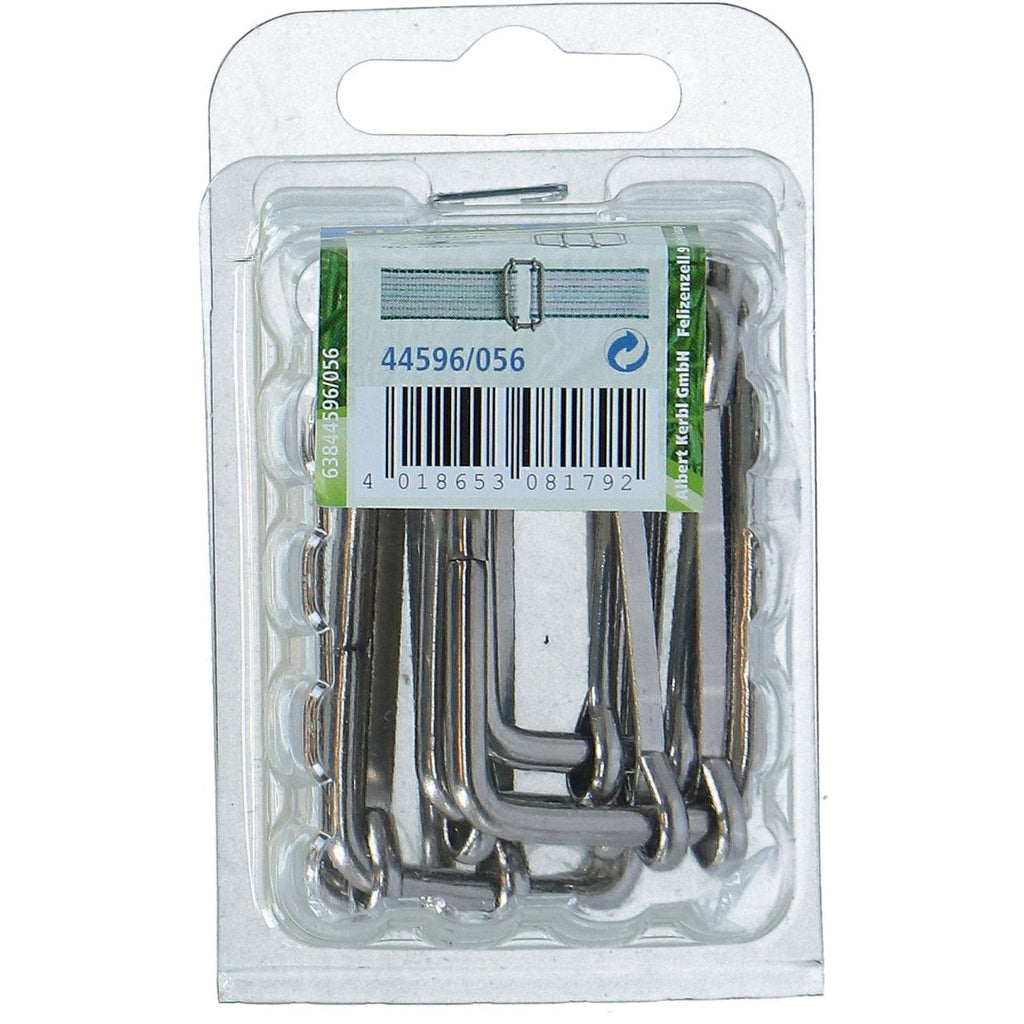 Agradi Power Agrafe de Raccordement Ruban Acier Inoxydable 10 Pièces
