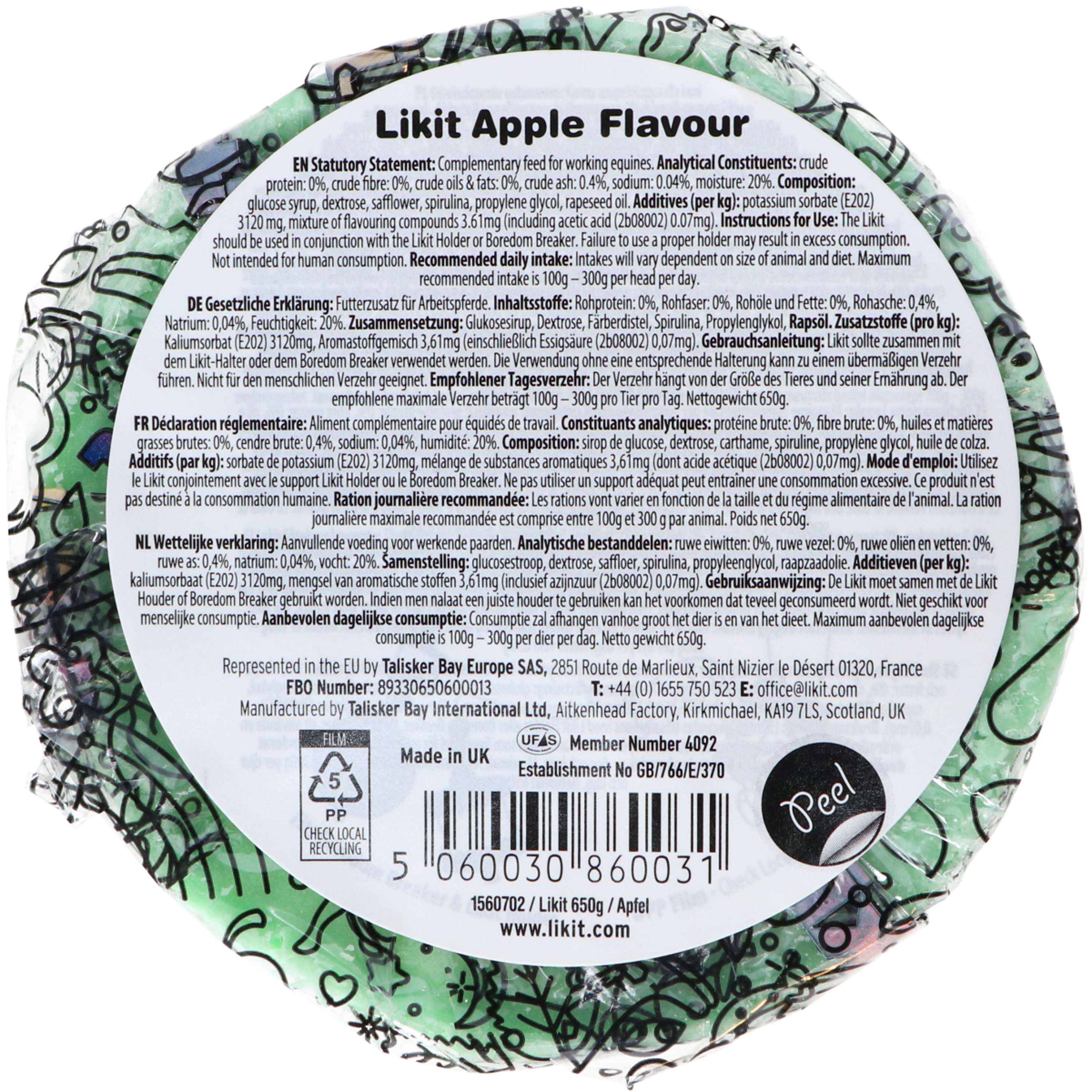 Likit Pierre à Lécher Pomme