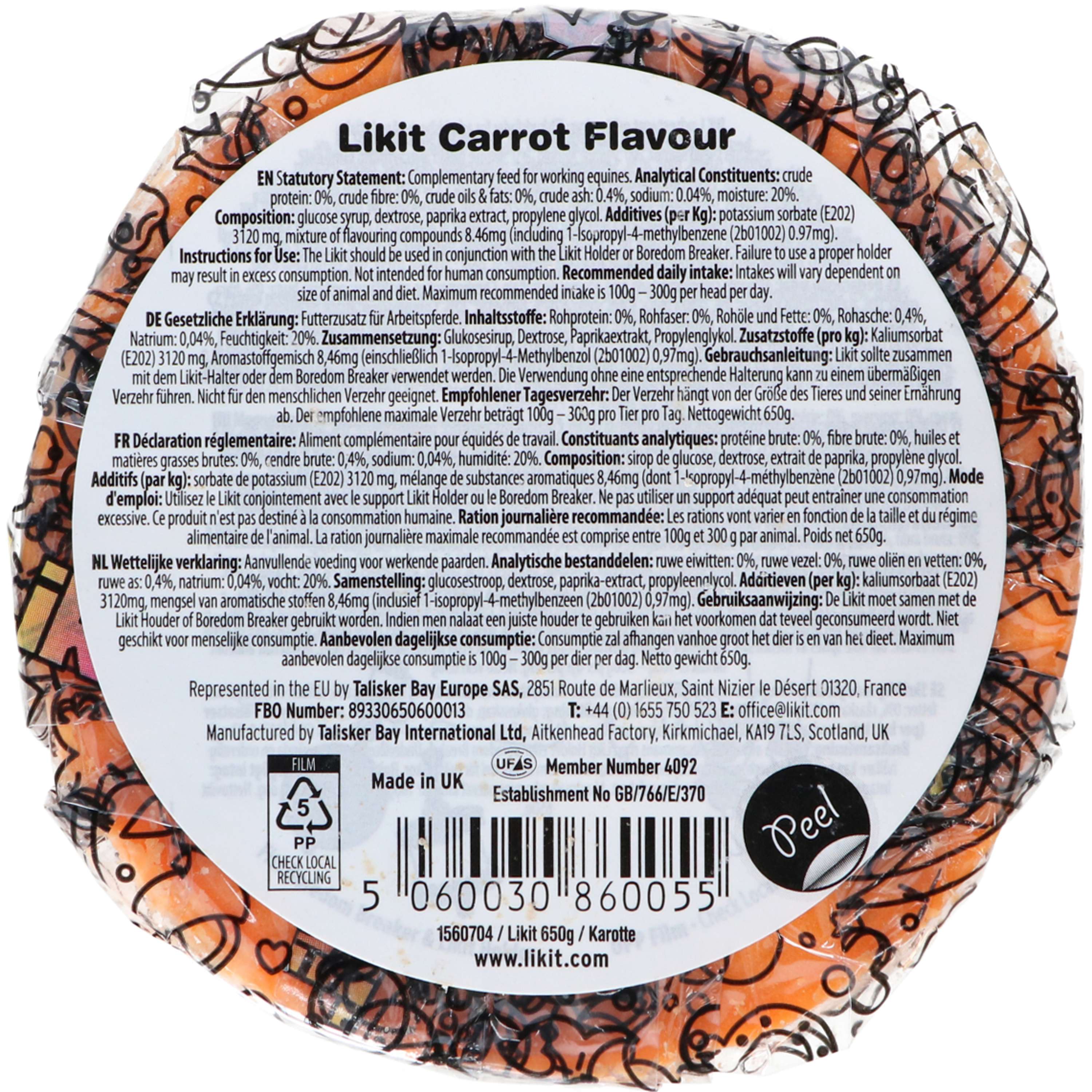 Likit Pierre à Lécher Carotte