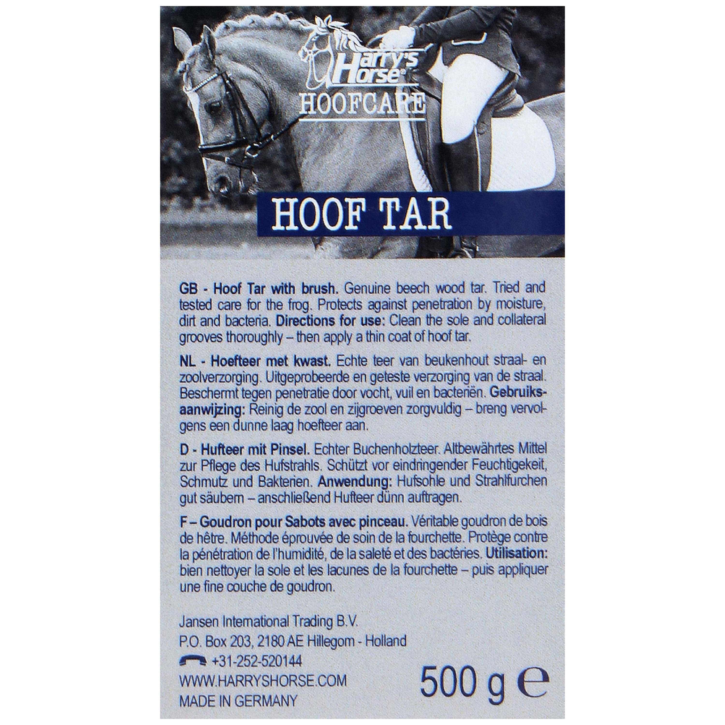 Harry's Horse Goudron pour Sabots Noir