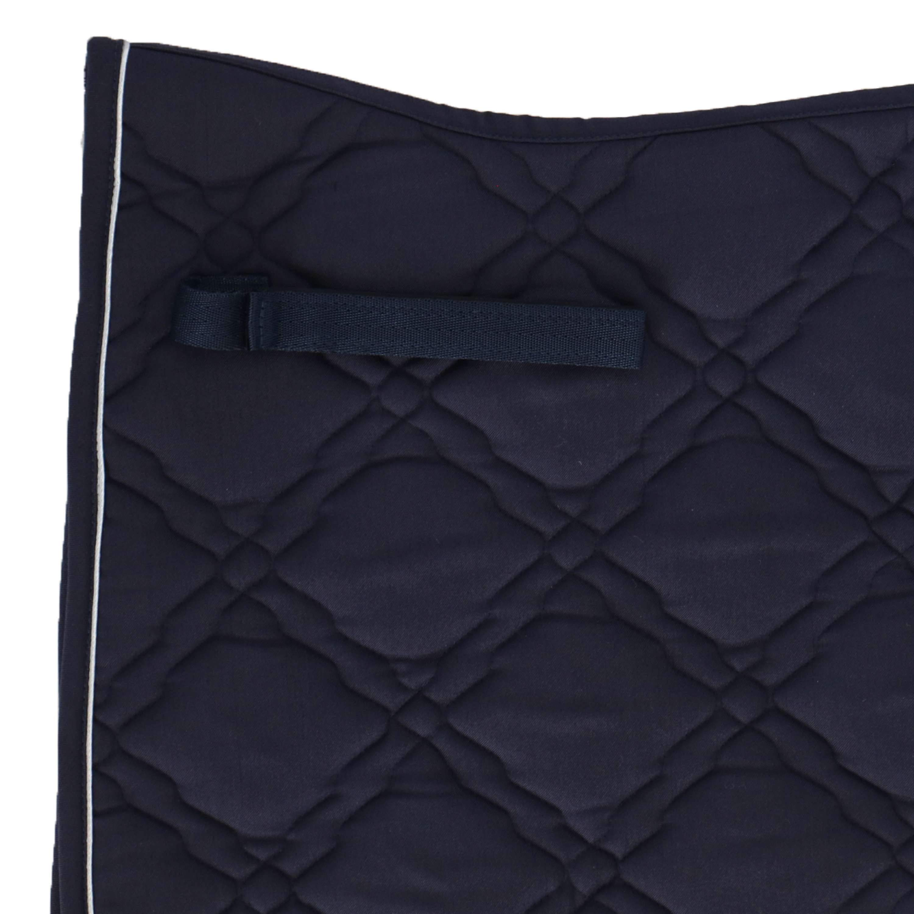 HKM Tapis de Selle Bologna Dressage Bleu Foncé