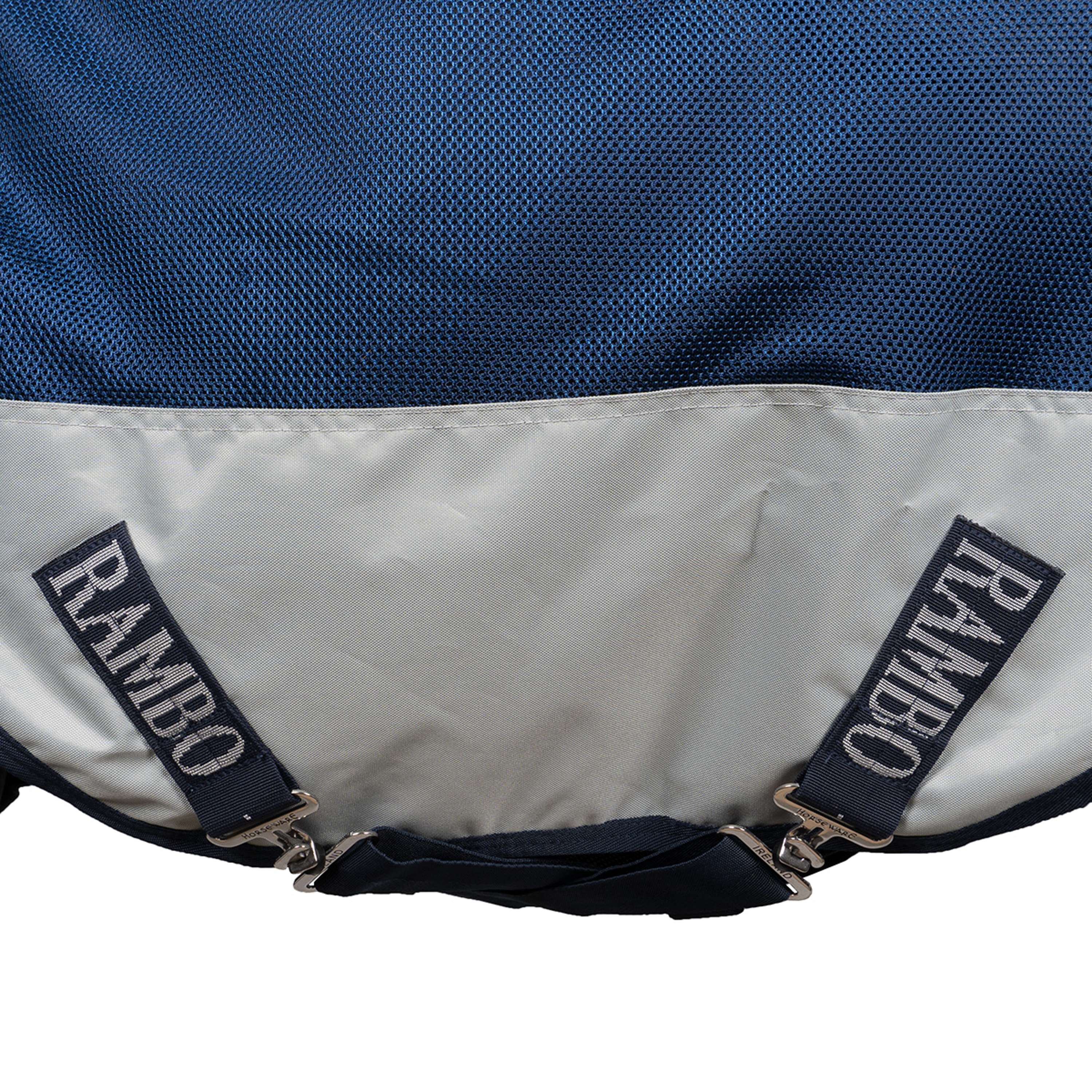 Rambo Chemise Turnout 0g Summer Series Marine/Gris