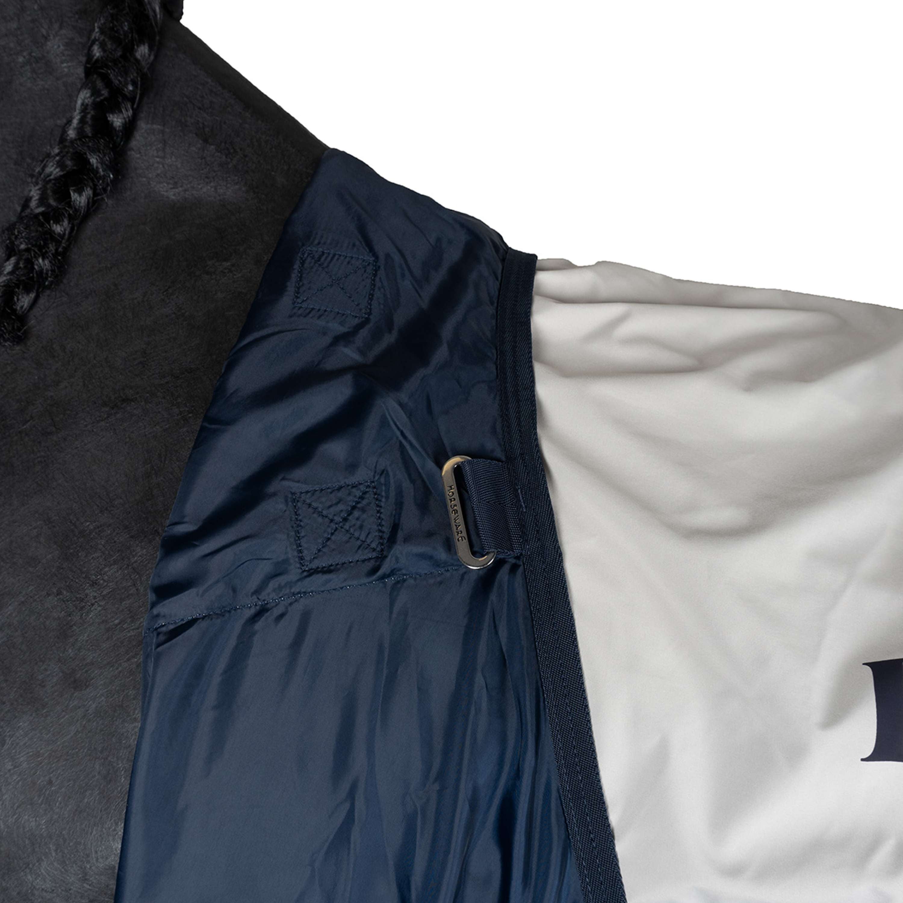Rambo Chemise Turnout 0g Summer Series Marine/Gris