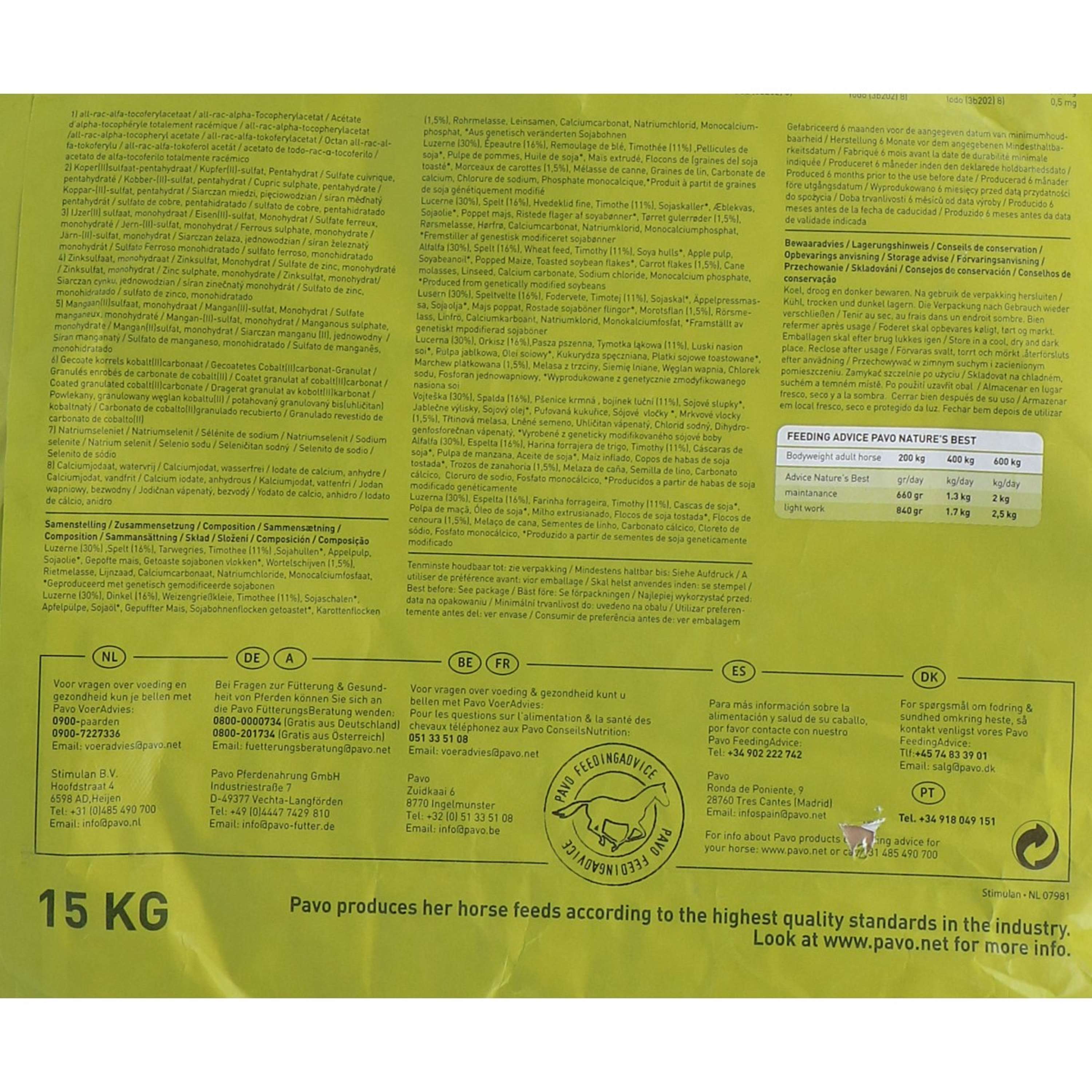 Pavo Muesli Natures Best