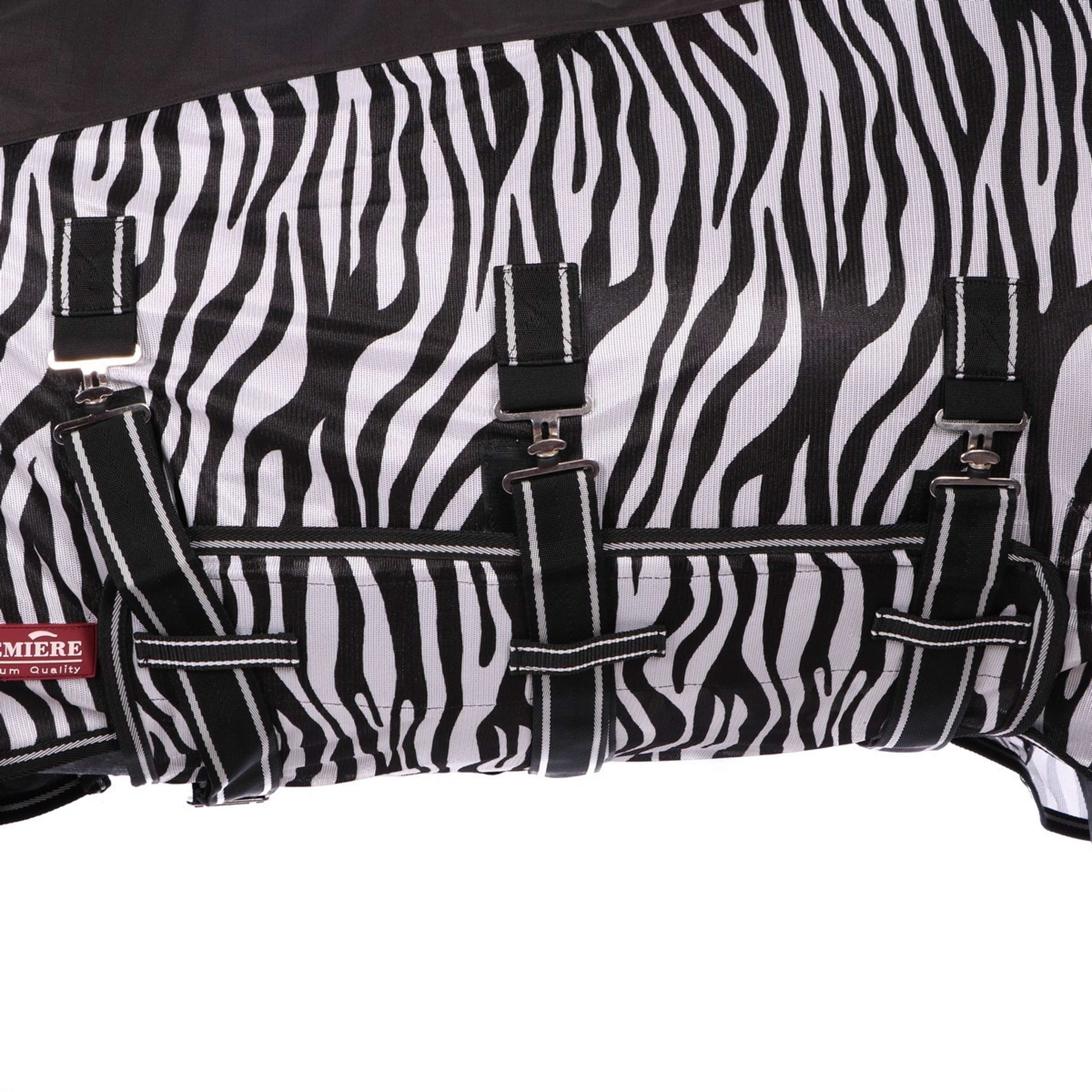 Premiere Couverture d'Été 3 in 1 Couvre-cou Fixé Rabat Ventral 0g Zebra