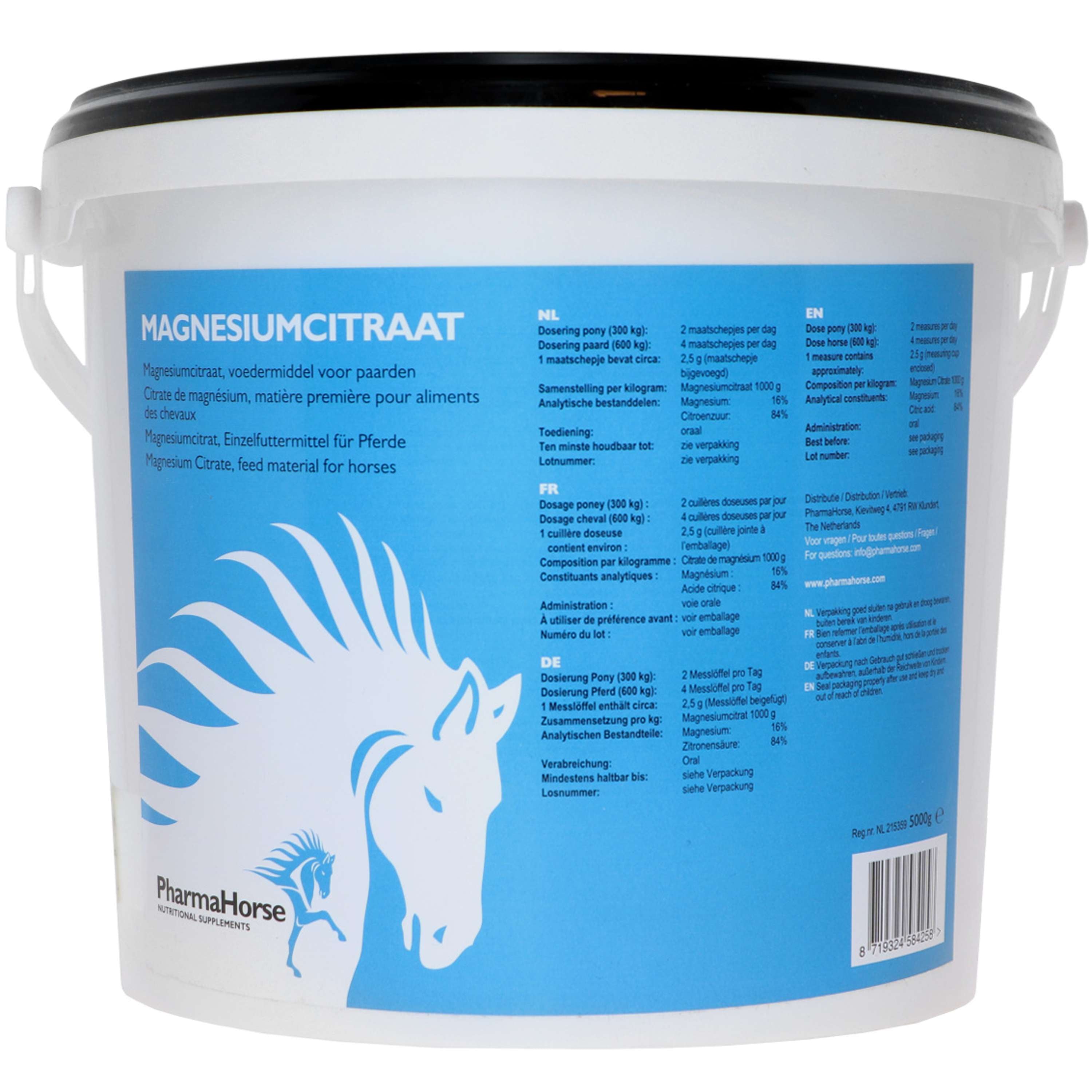 PharmaHorse Citrate de Magnesium