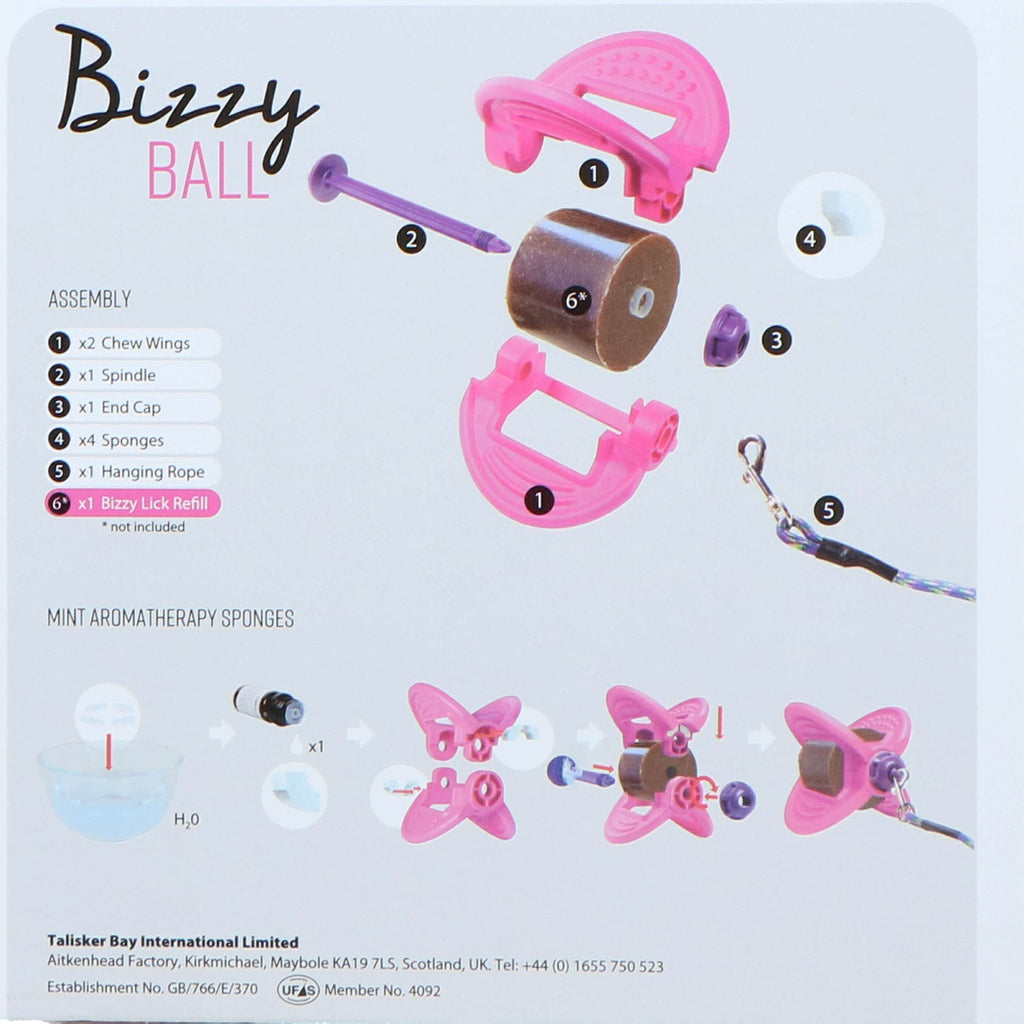 Bizzy Cheval à Chevaucher Multifonctionnel Rose