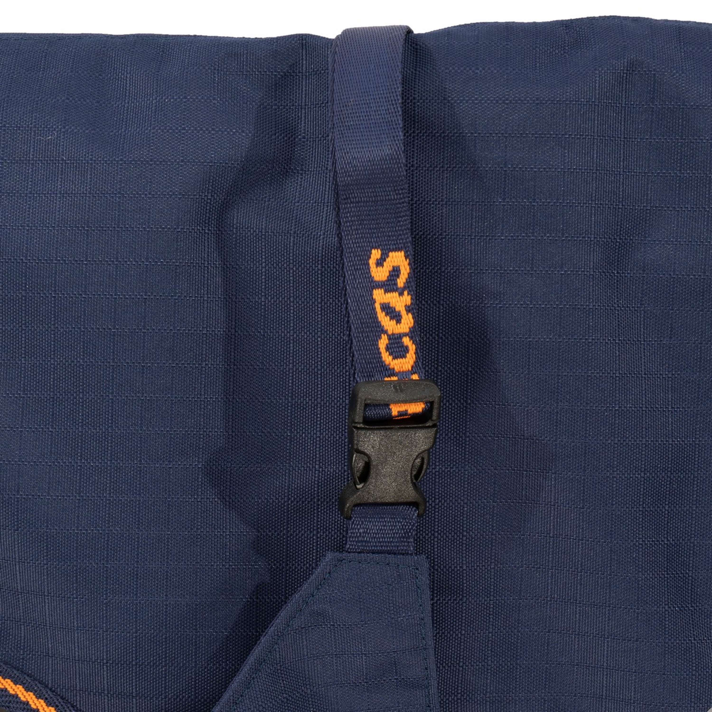Bucas Therapy Dog Rug 150g Bleu Marine/Orange