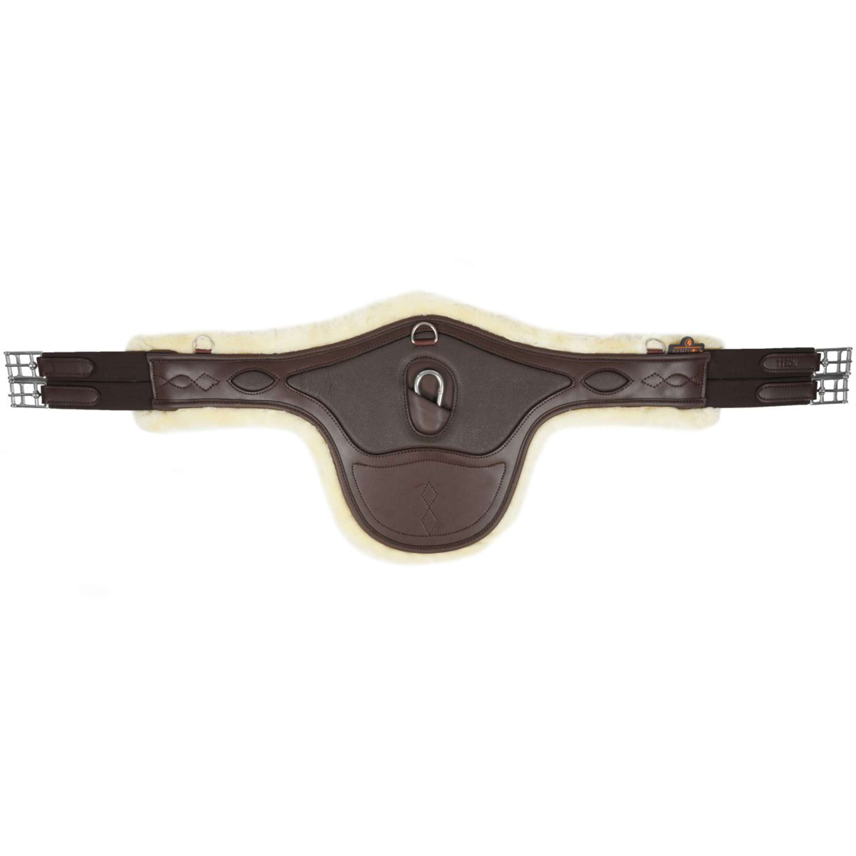 Kentucky Sangle Bavette Sheepskin Special pour le Saut Marron