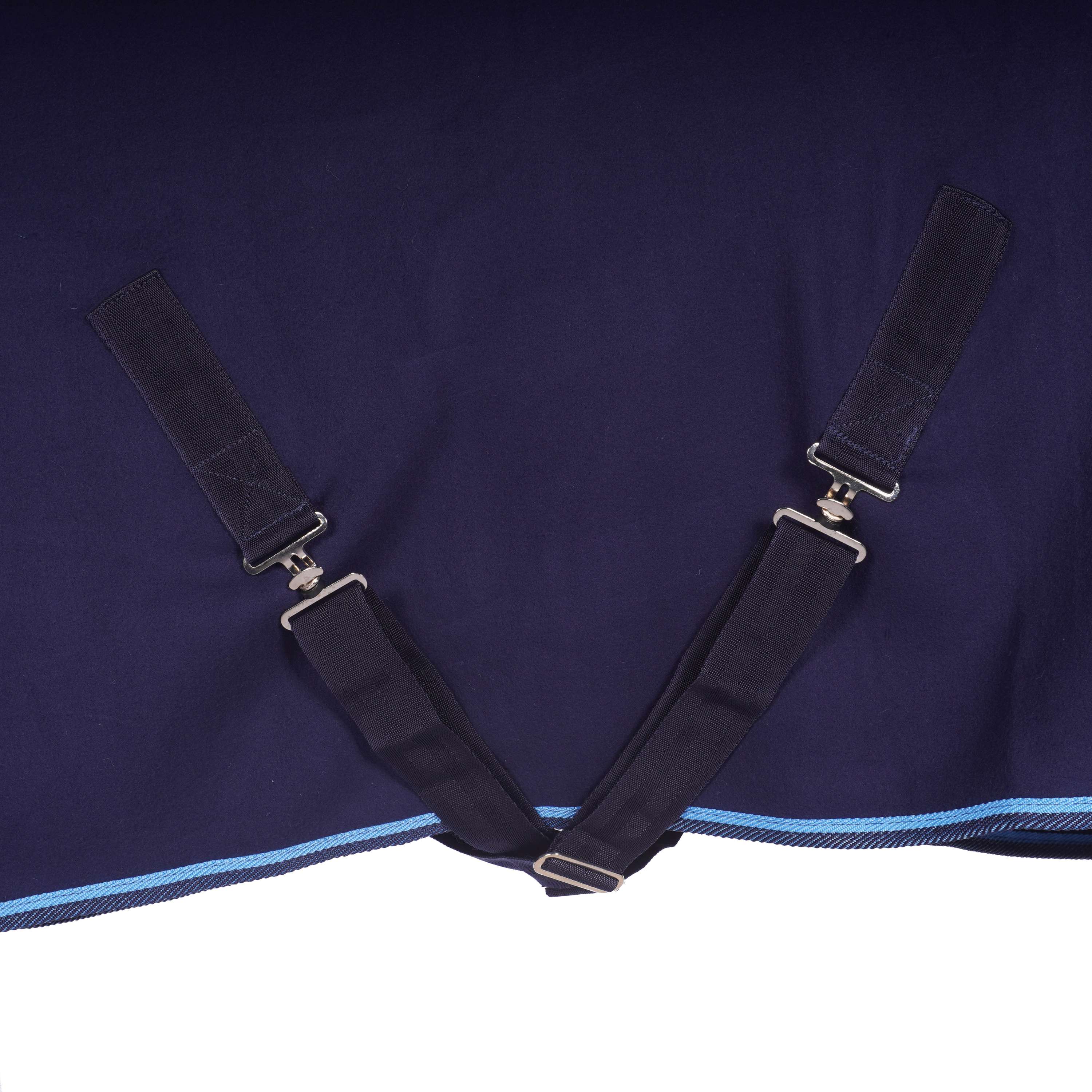 Riding World Couverture Polaire Polar Fleece avec Sursangles Croisées