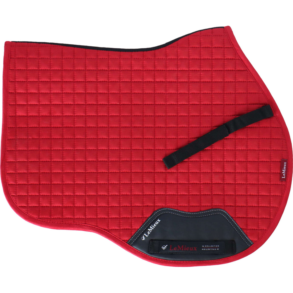LeMieux Tapis de Selle Luxury Square Polyvalent Chilli Red