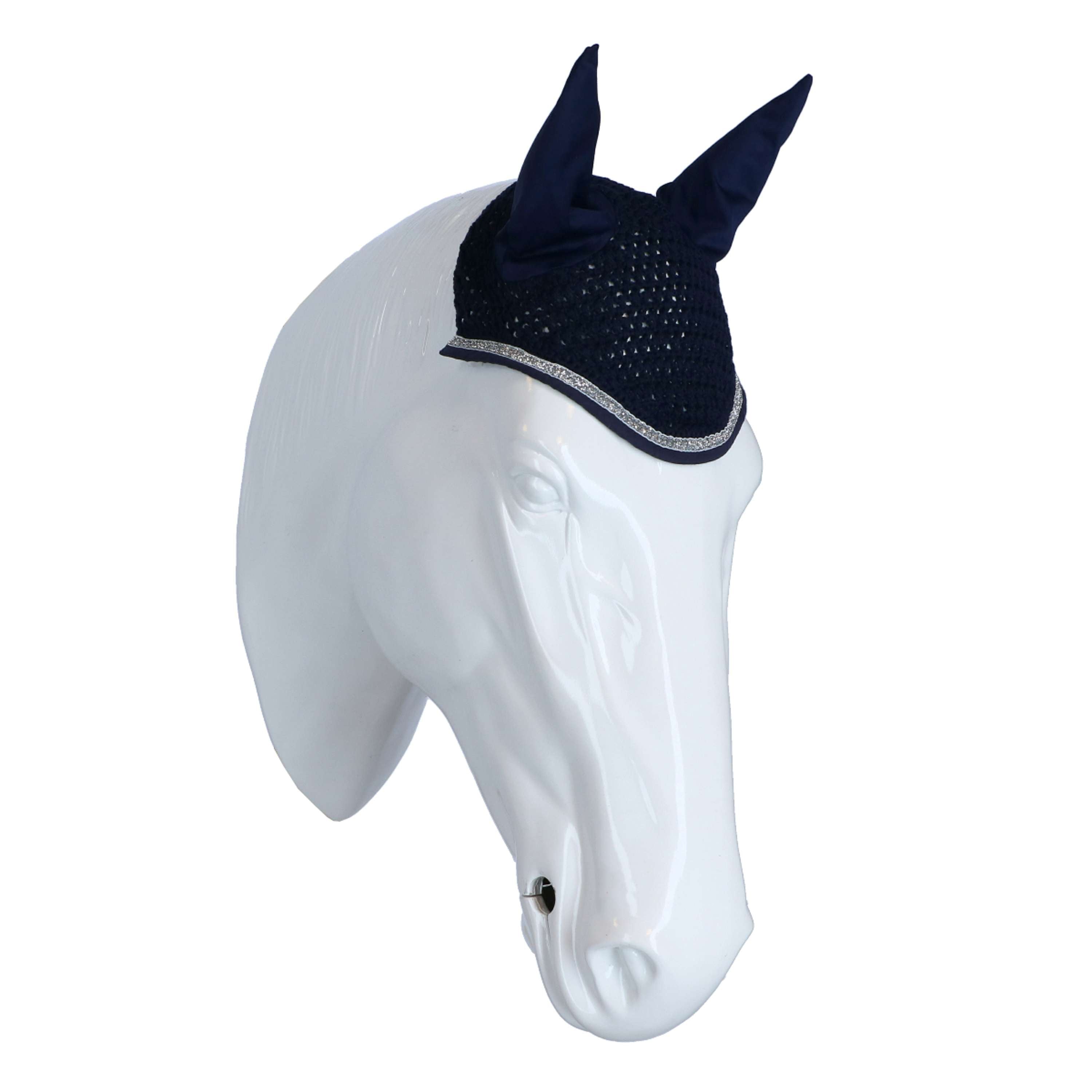 HKM Bonnet Anti-Mouches Romy Bleu Foncé