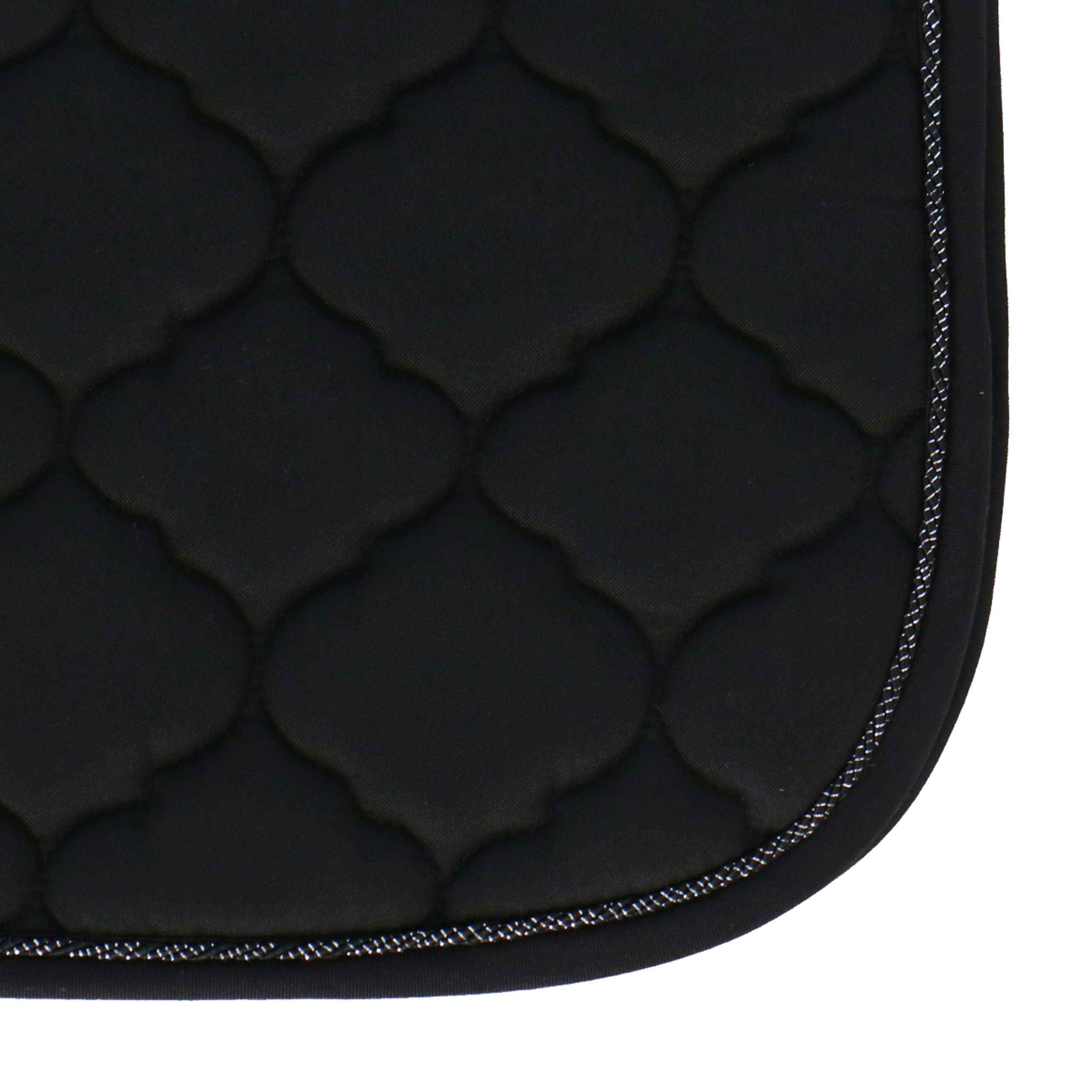 Riding World Tapis de Selle Rope Noir