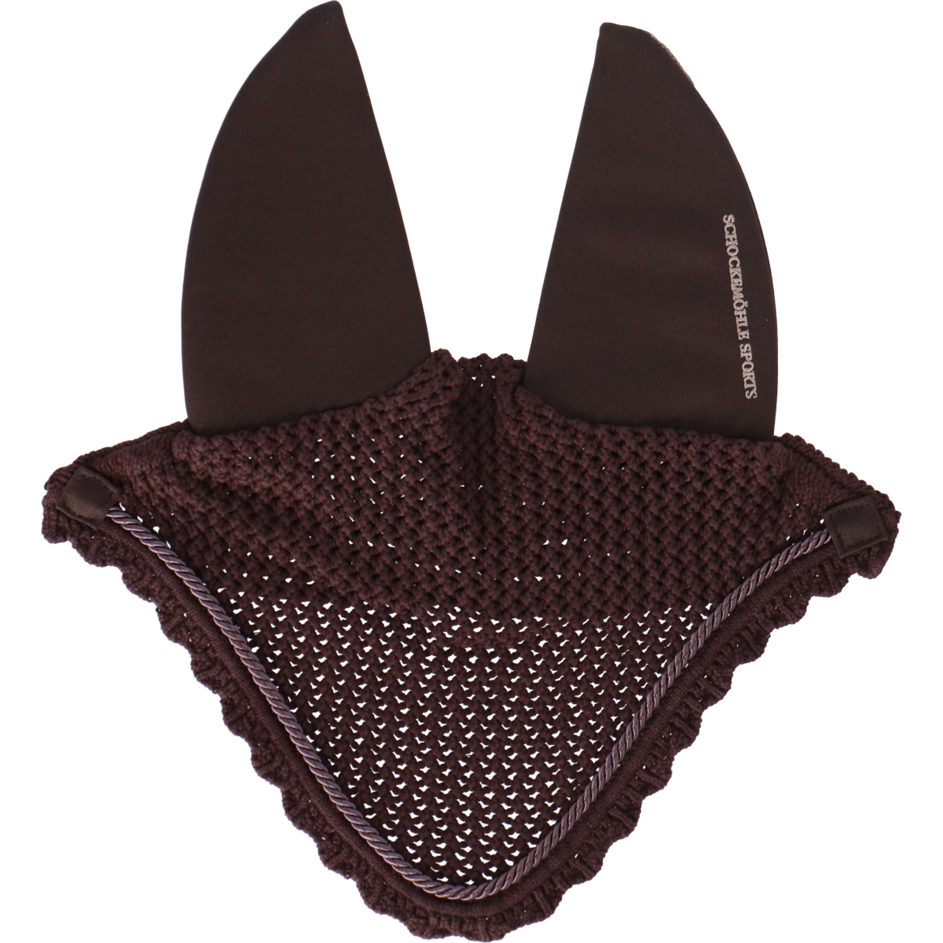 Schockemöhle Bonnet Anti-Mouches Air Silent Chocolat