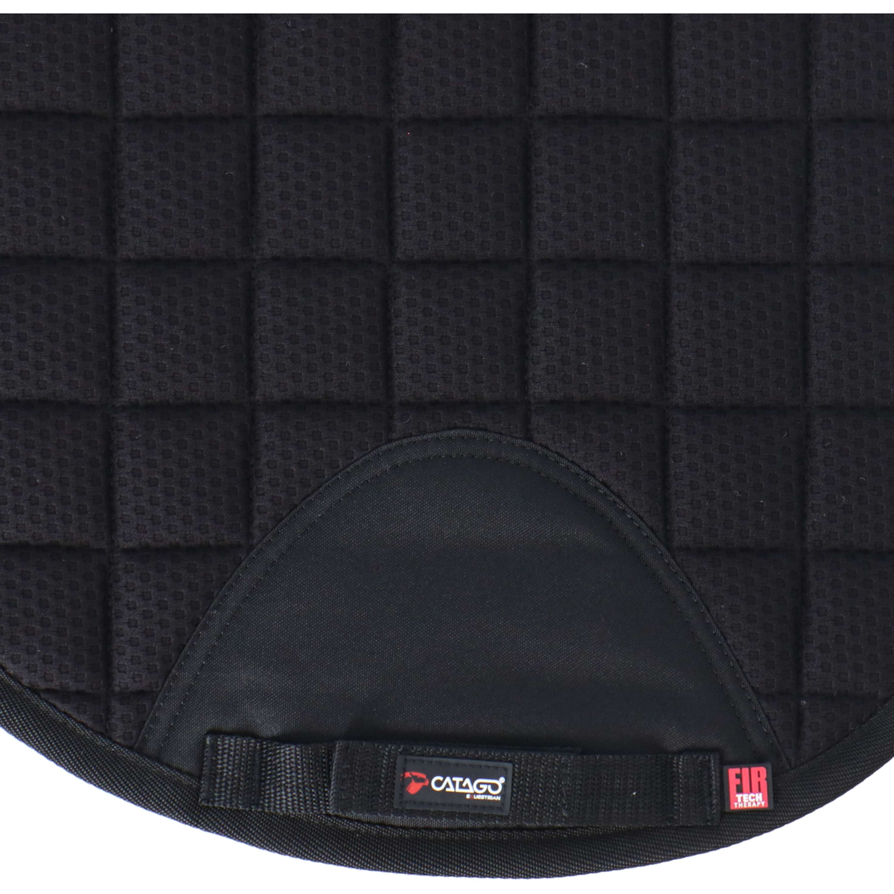 Catago Tapis de Selle FIR-Tech Islandais Noir