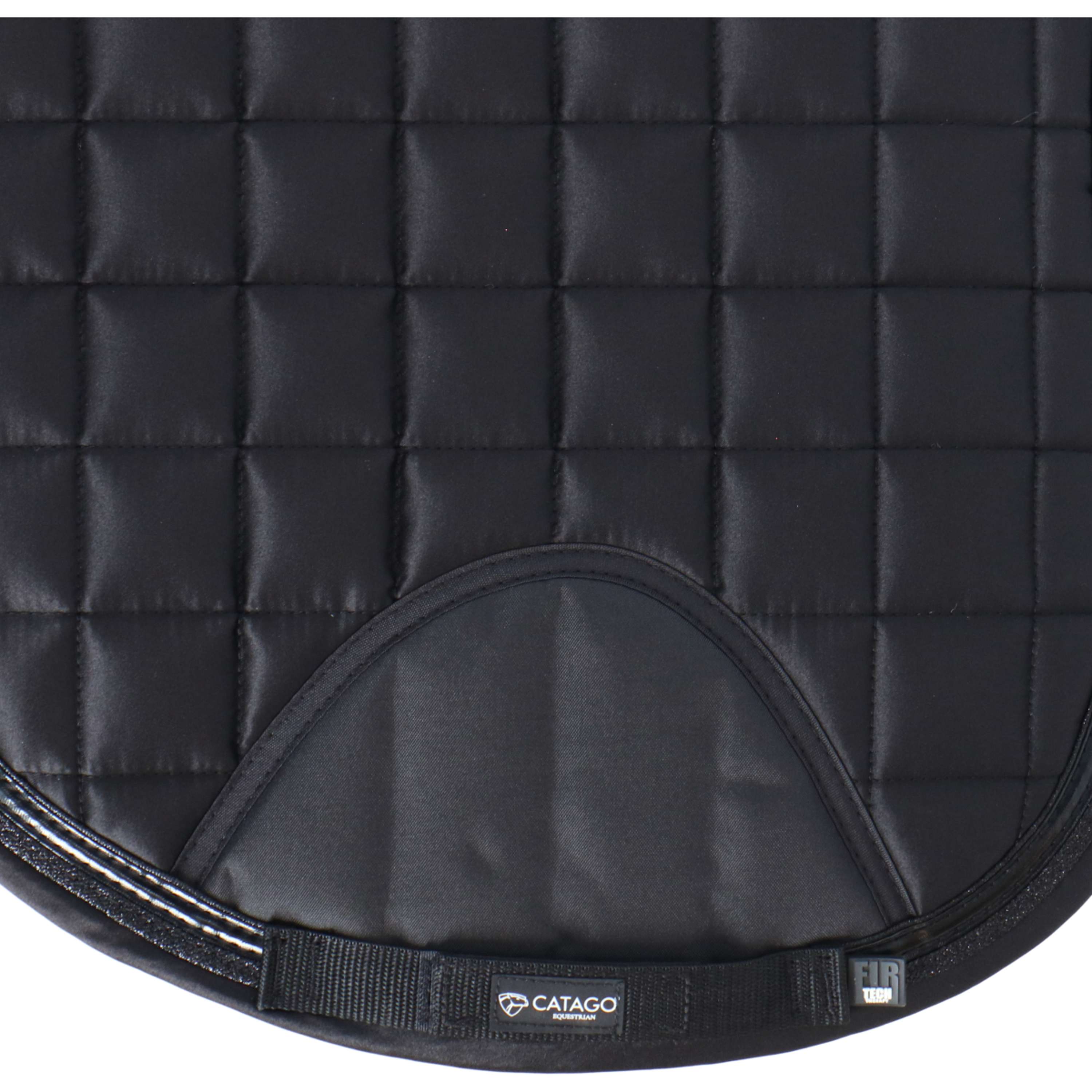 Catago Tapis de Selle FIR-Tech Elegant Islandais Noir