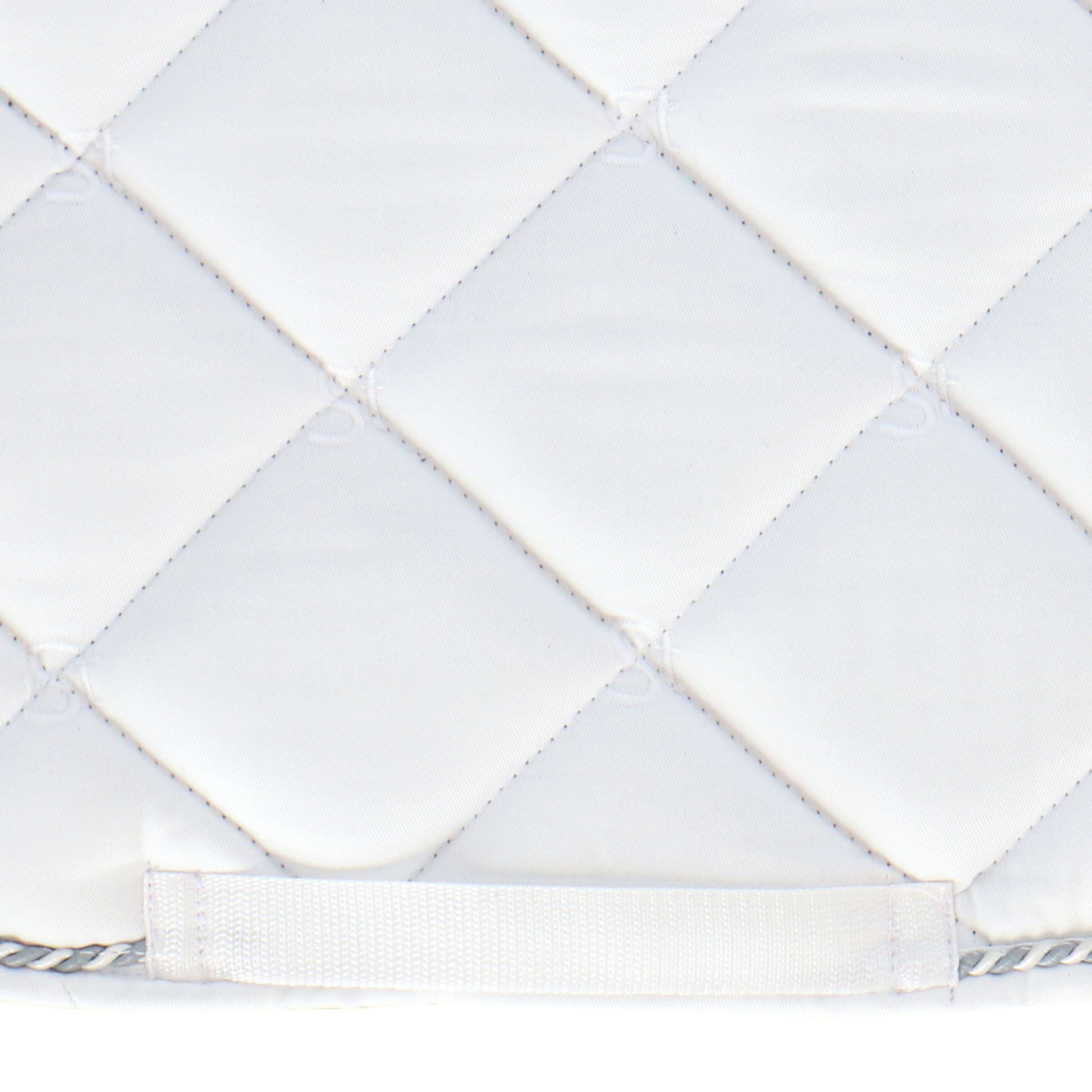 HB Tapis de Selle Crown Dressuur Blanc