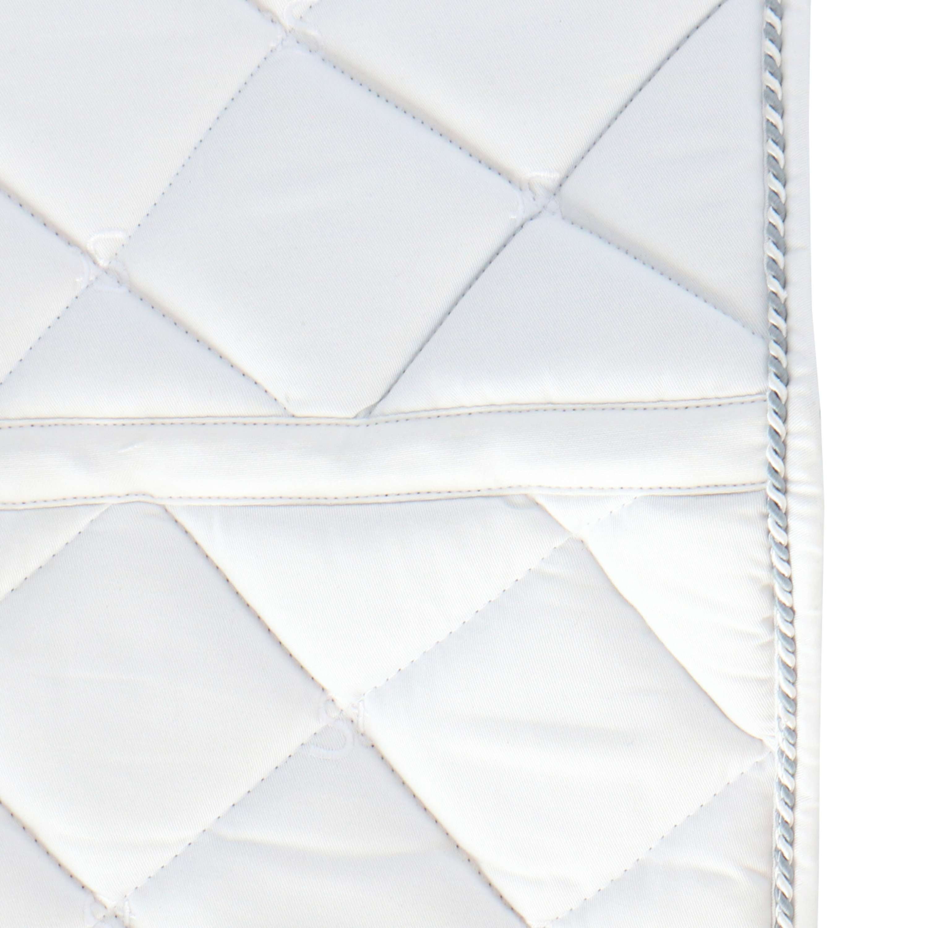 HB Tapis de Selle Crown Dressuur Blanc