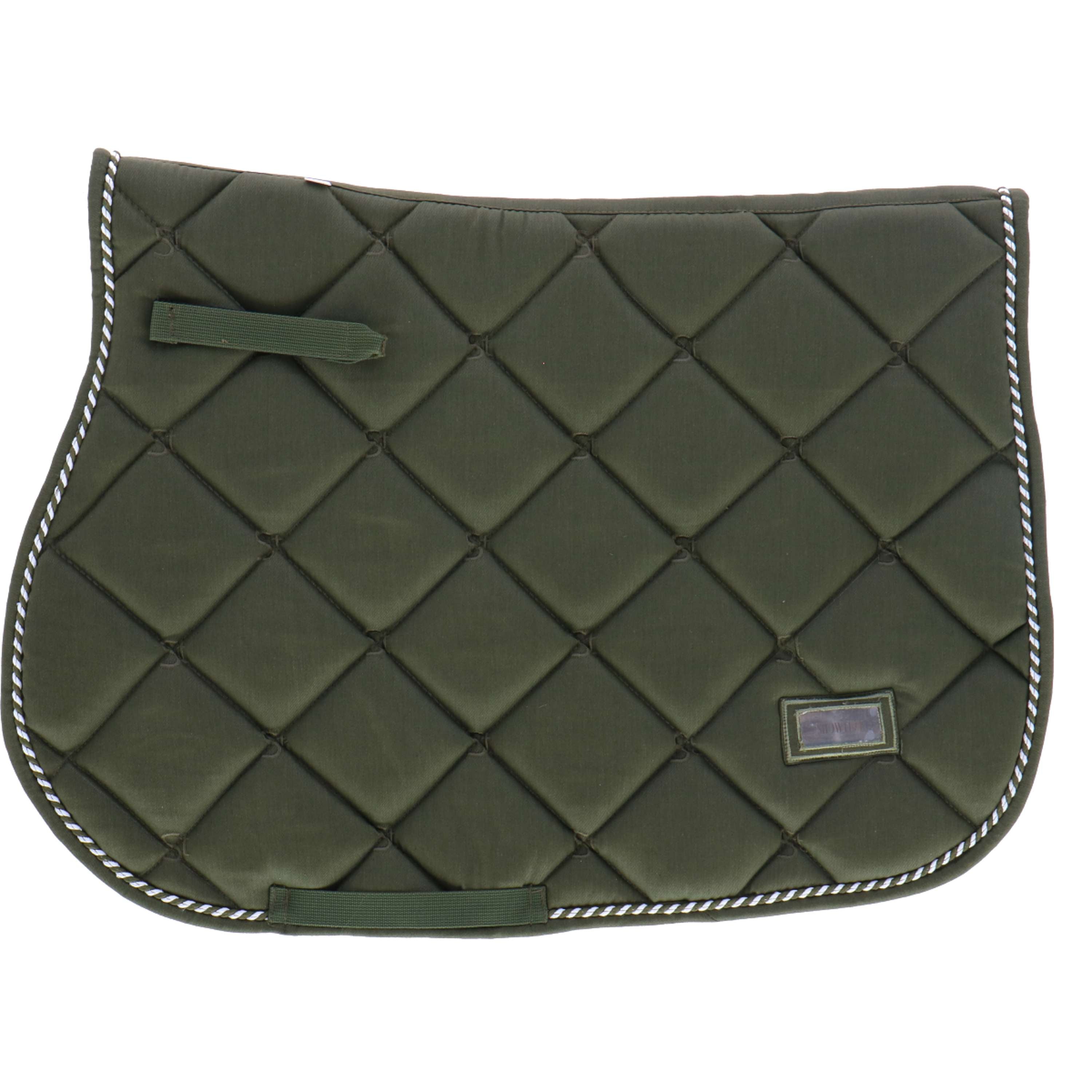 HB Tapis de Selle Crown Veelzijdigheid/Springen Vert-mousse