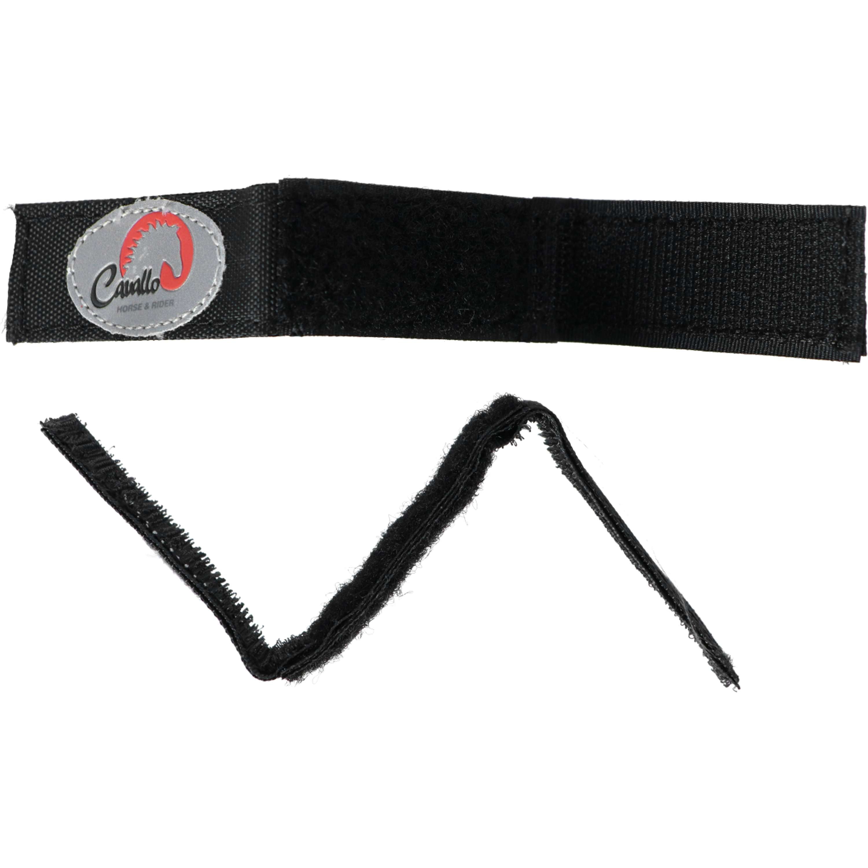 F.R.A. Cavallo Horse & Rider Jeu de Velcro CLB pour Hipposandales Noir