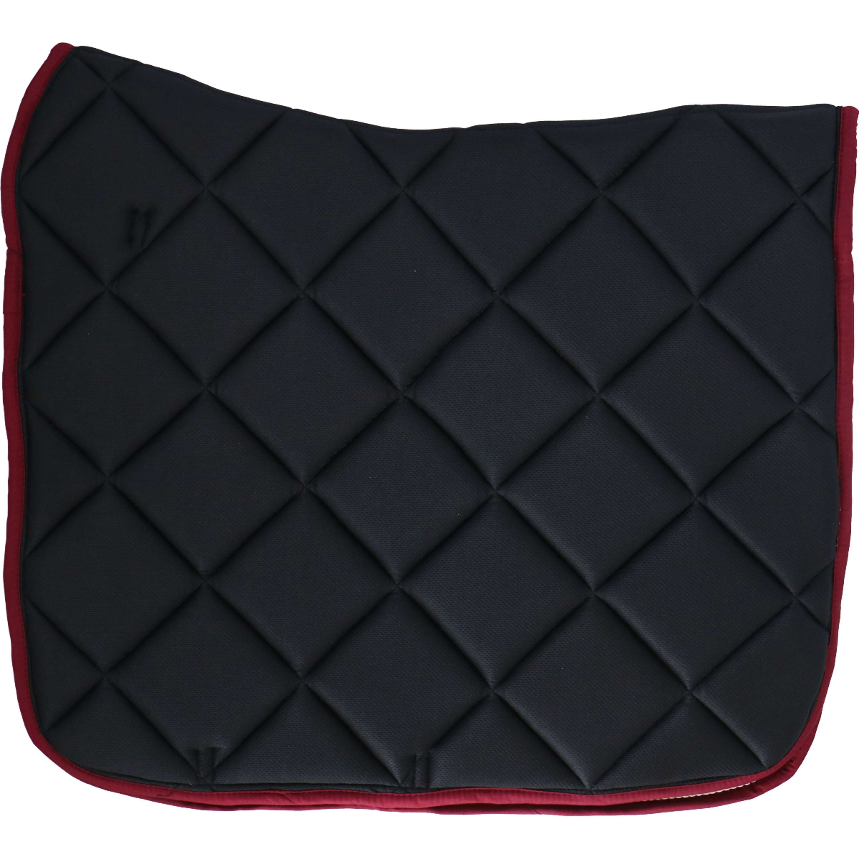 HB Tapis de Selle Sparkling Glitter Dressage Bordeaux