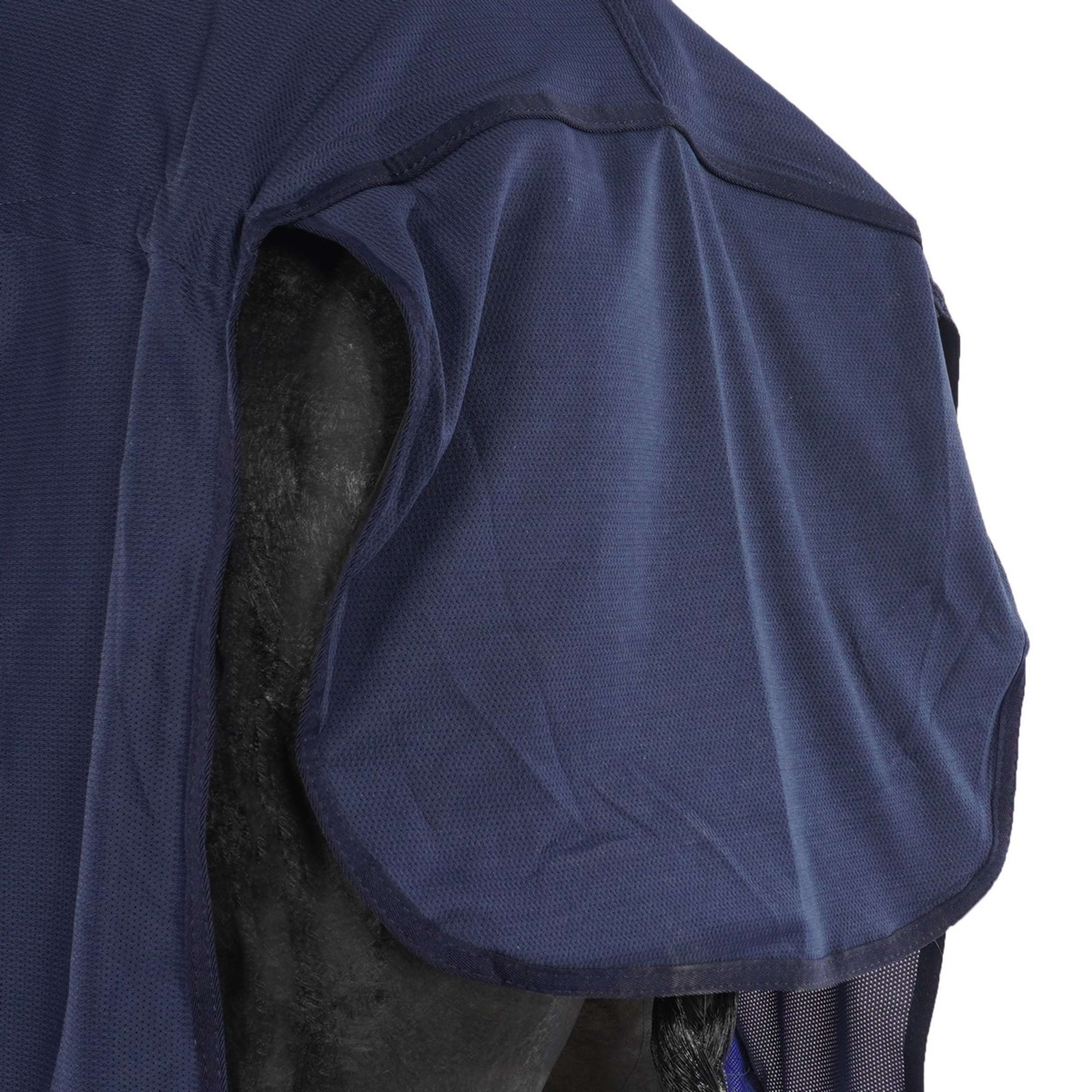 Harry's Horse Couverture Anti-Mouches Mesh-pro Marin