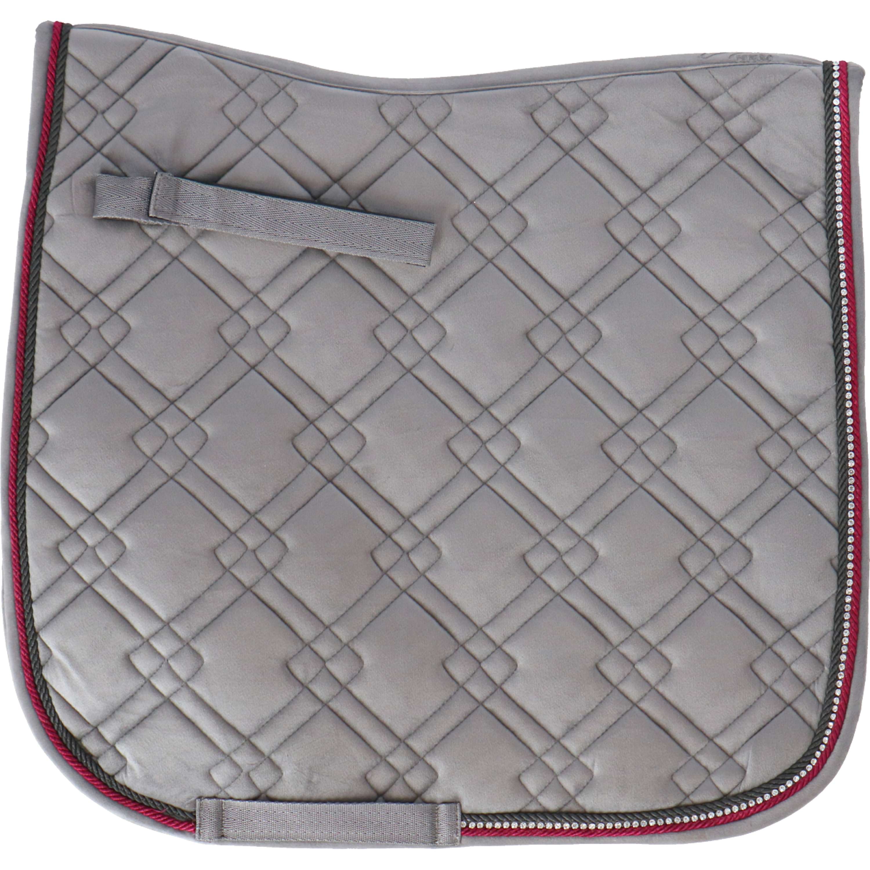 HKM Tapis de Selle Berry Dressage Gris foncé