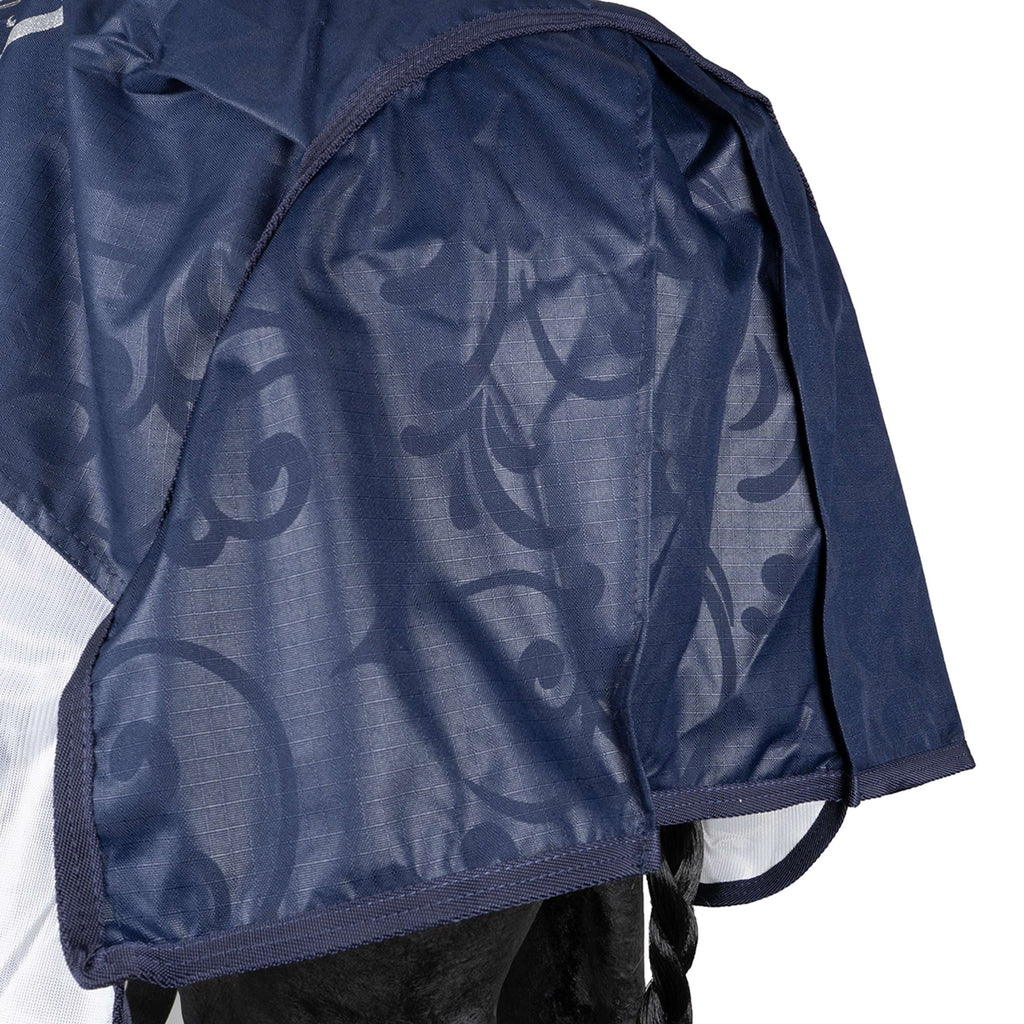 Imperial Riding Moustiquaire et Couverture de Protection Contre la Pluie IRHSuper-Dry Marin