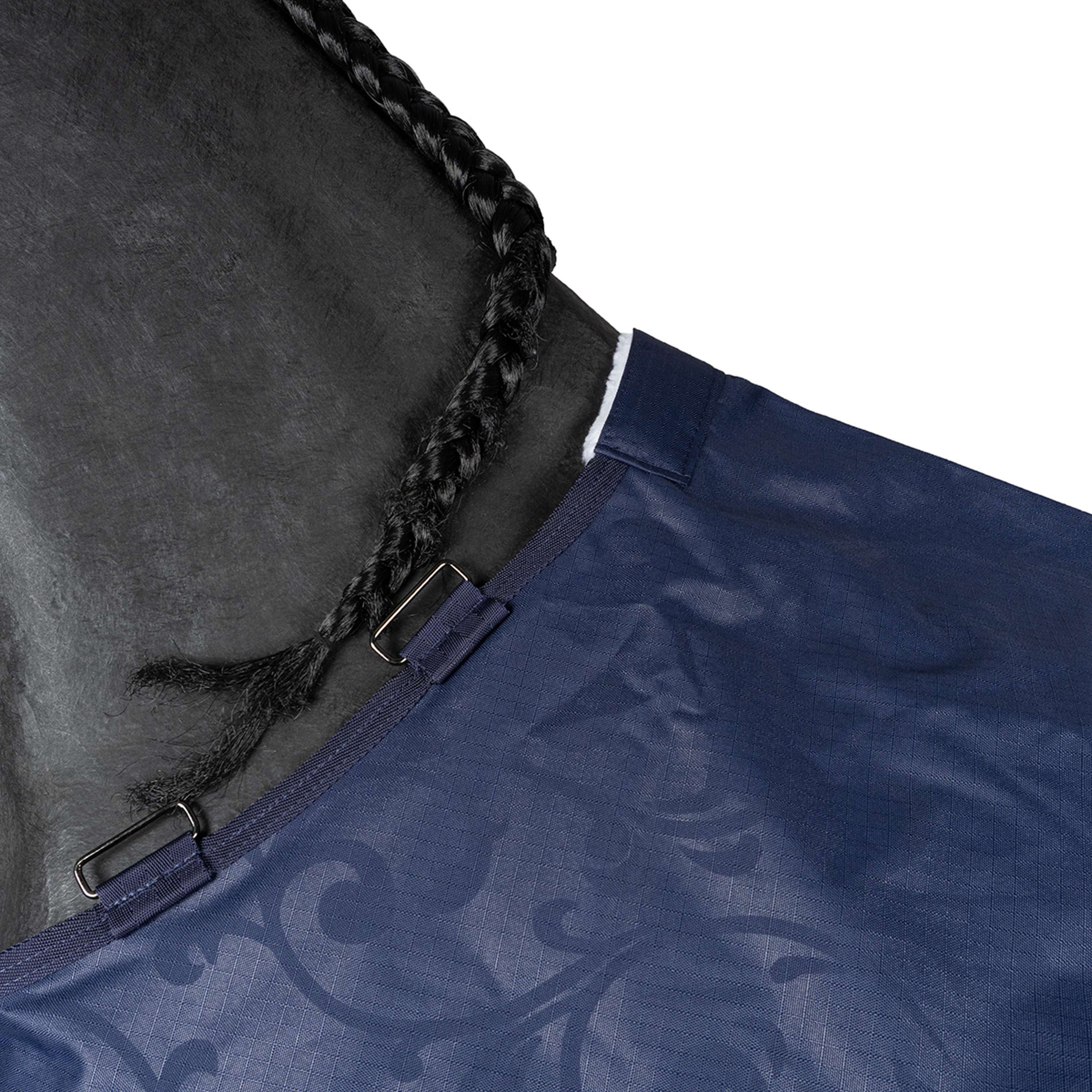 Imperial Riding Moustiquaire et Couverture de Protection Contre la Pluie IRHSuper-Dry Marin