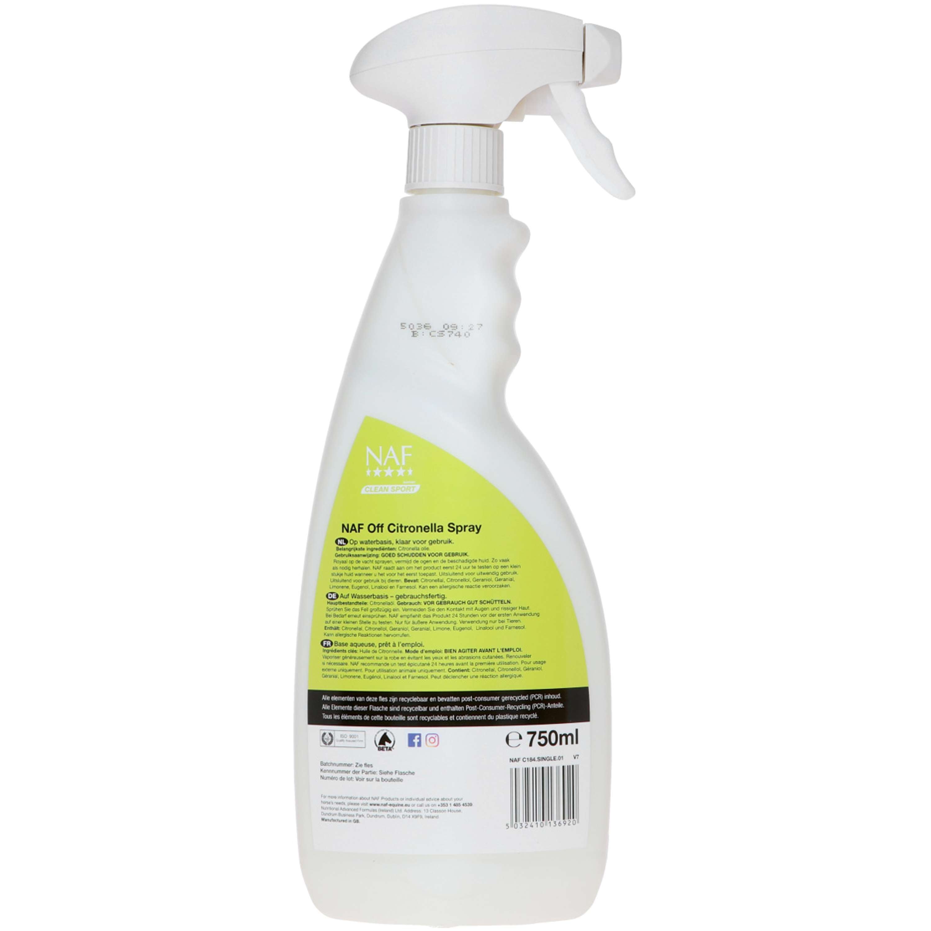 NAF Citronelle Spray