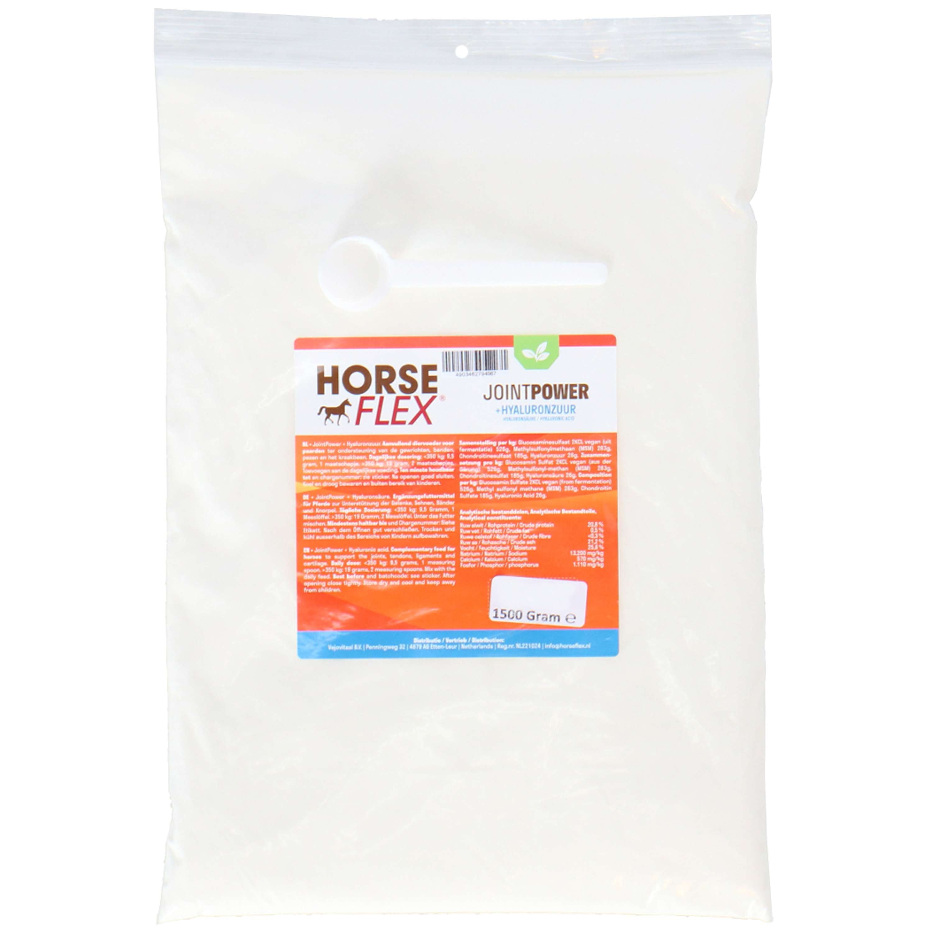 HorseFlex Jointpower + Acide hyaluronique Recharge