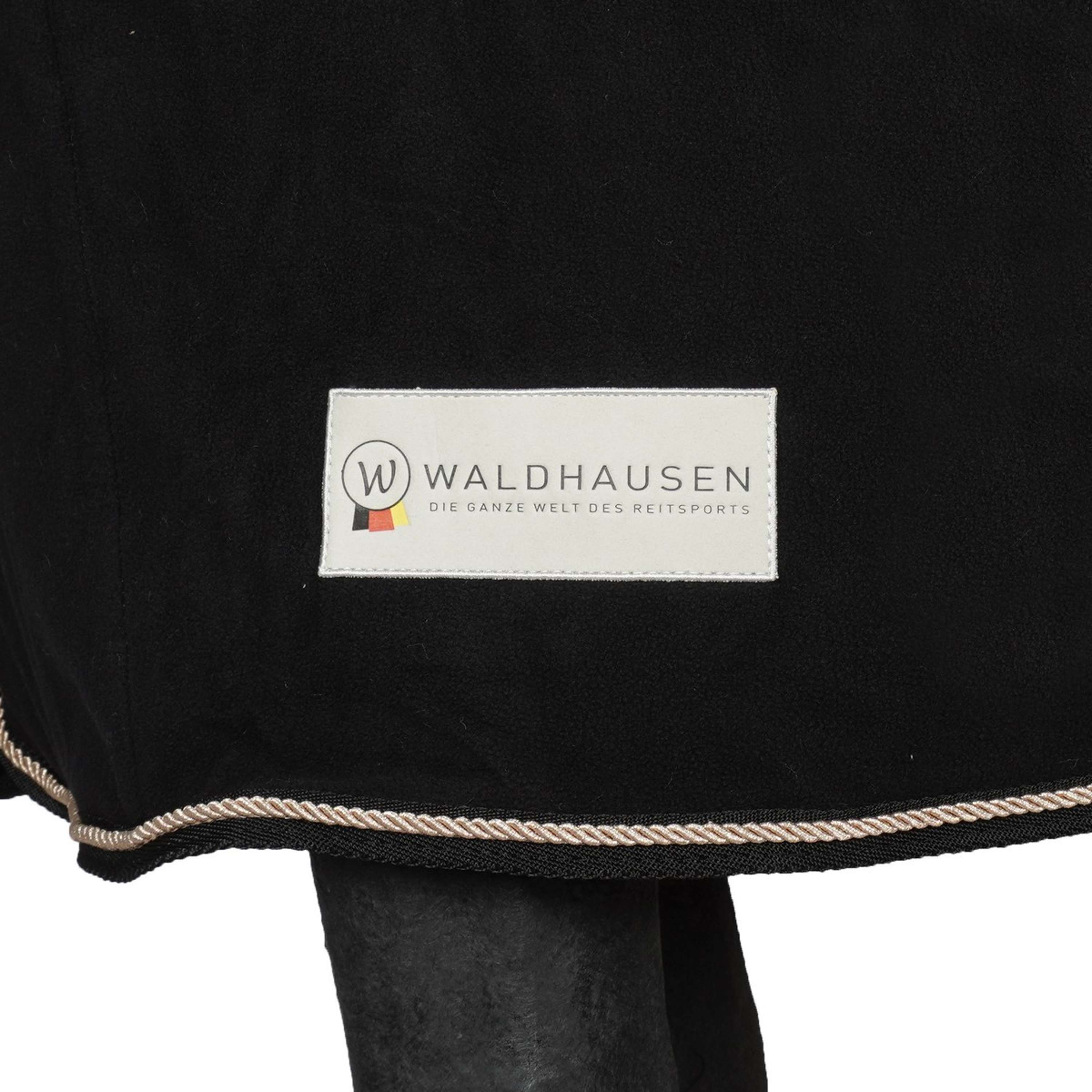 Waldhausen Couverture Polaire Modern Noir/Or Rose