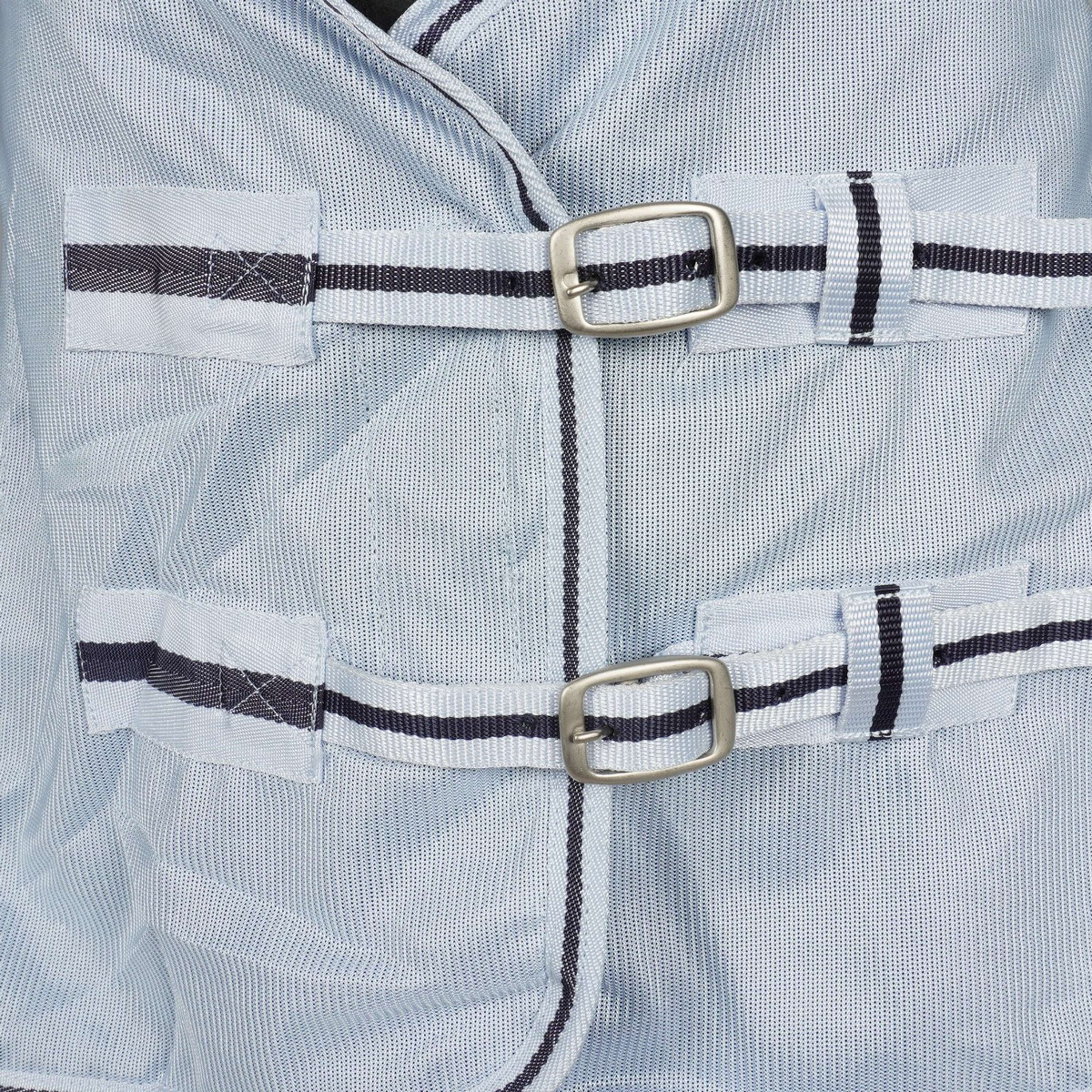 Waldhausen Couverture Anti-Mouches Protect Bleu clair/Bleu foncé