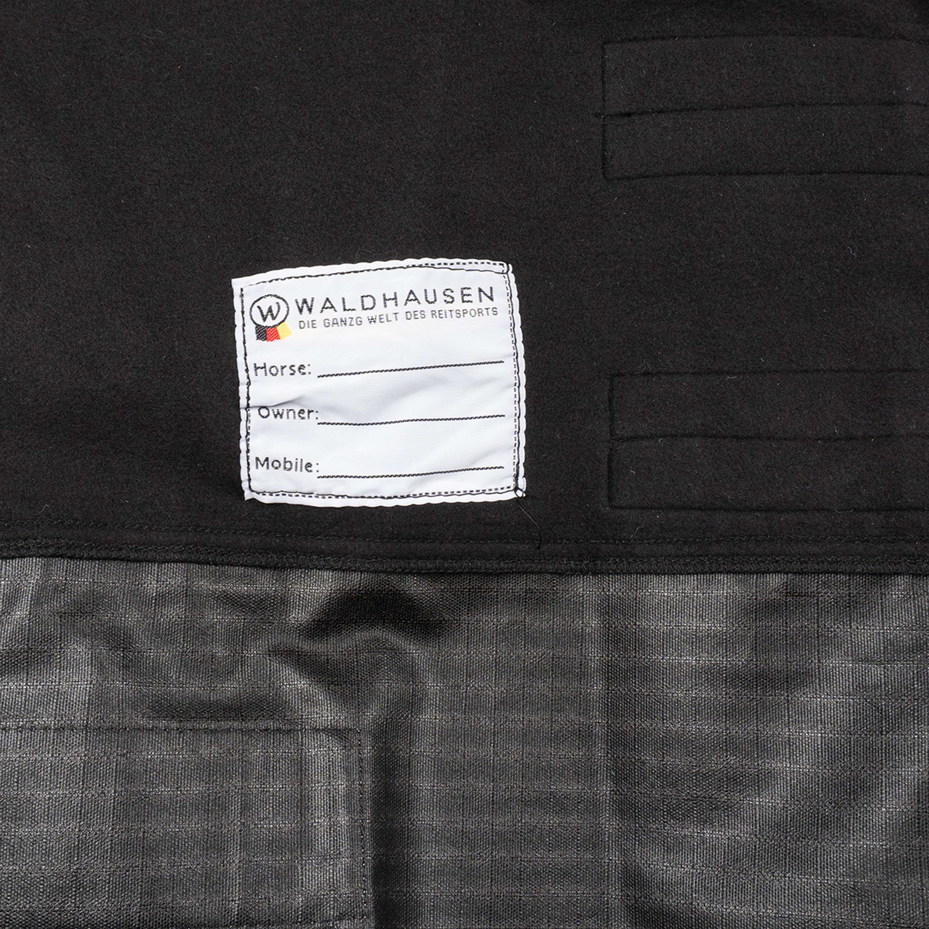 Waldhausen Couverture d'Extérieur Nordic Fleece 0g Noir