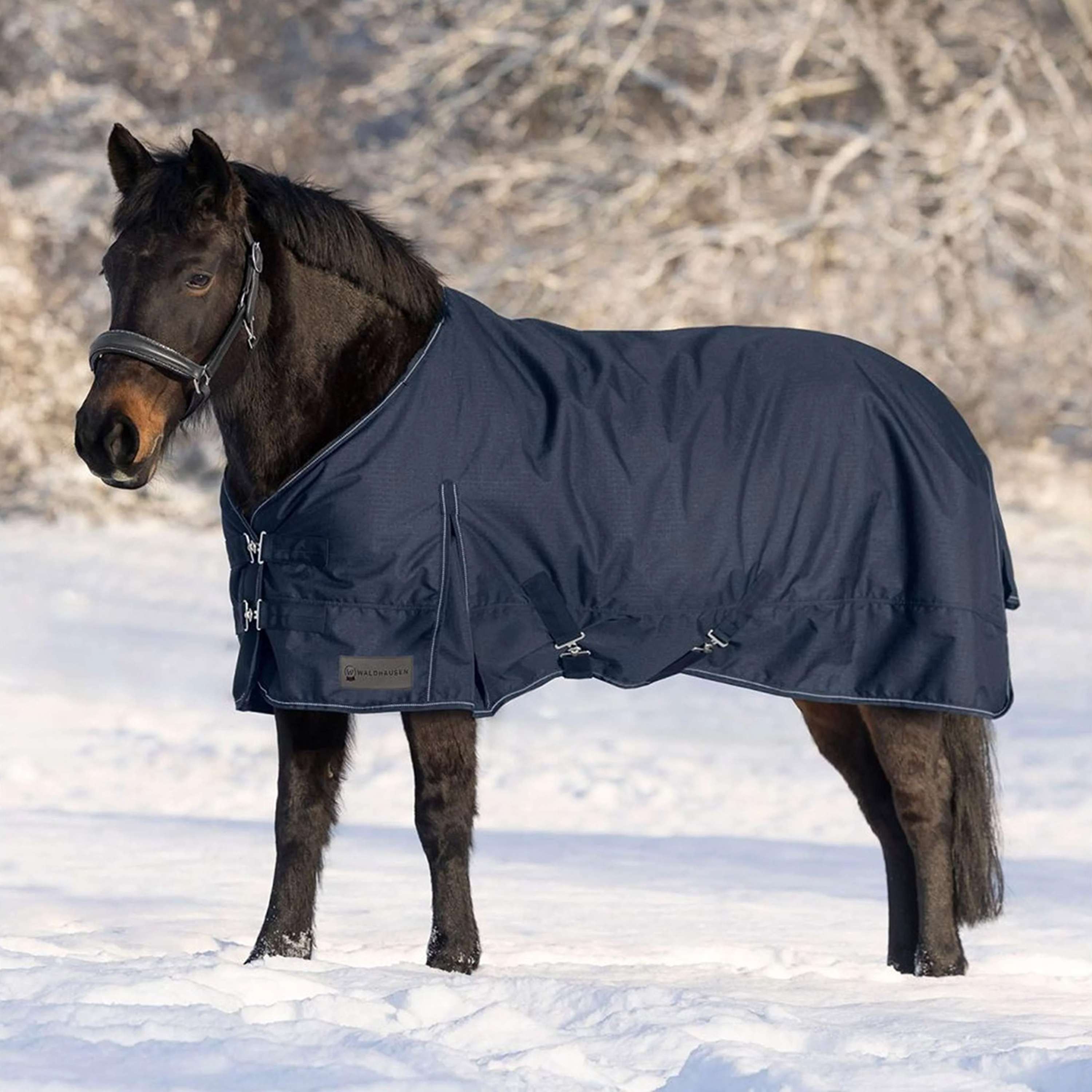 Waldhausen Couverture d'Extérieur Nordic 200g Bleu Nuit