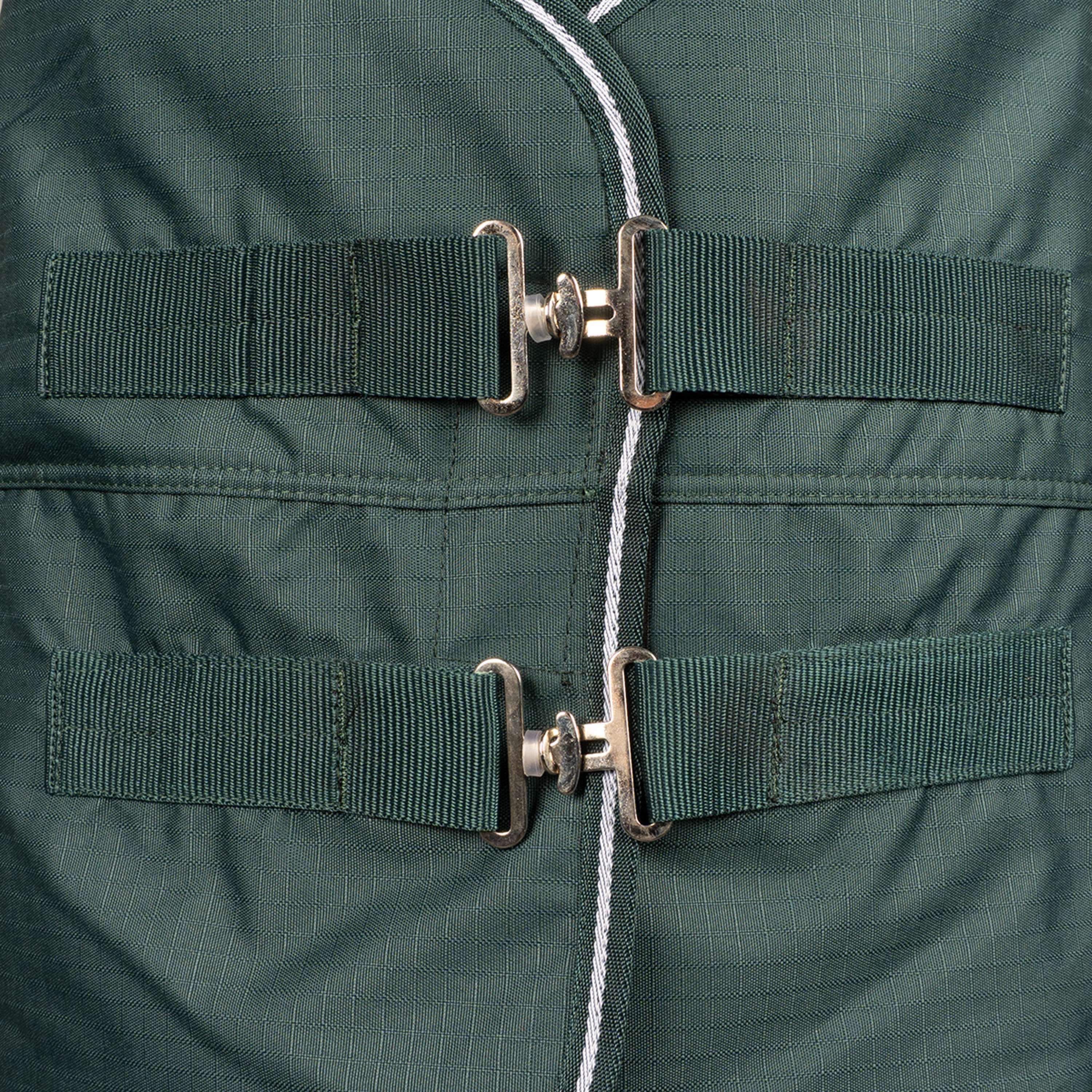 EQUITHÈME Couverture d'Extérieur Tyrex 600D Standard 300g Vert