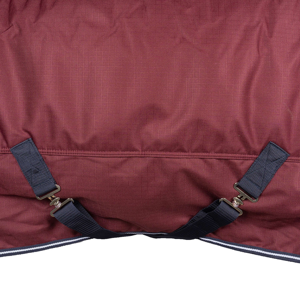 EQUITHÈME Couverture d'Extérieur Tyrex 1200D 0g High Neck Bordeaux